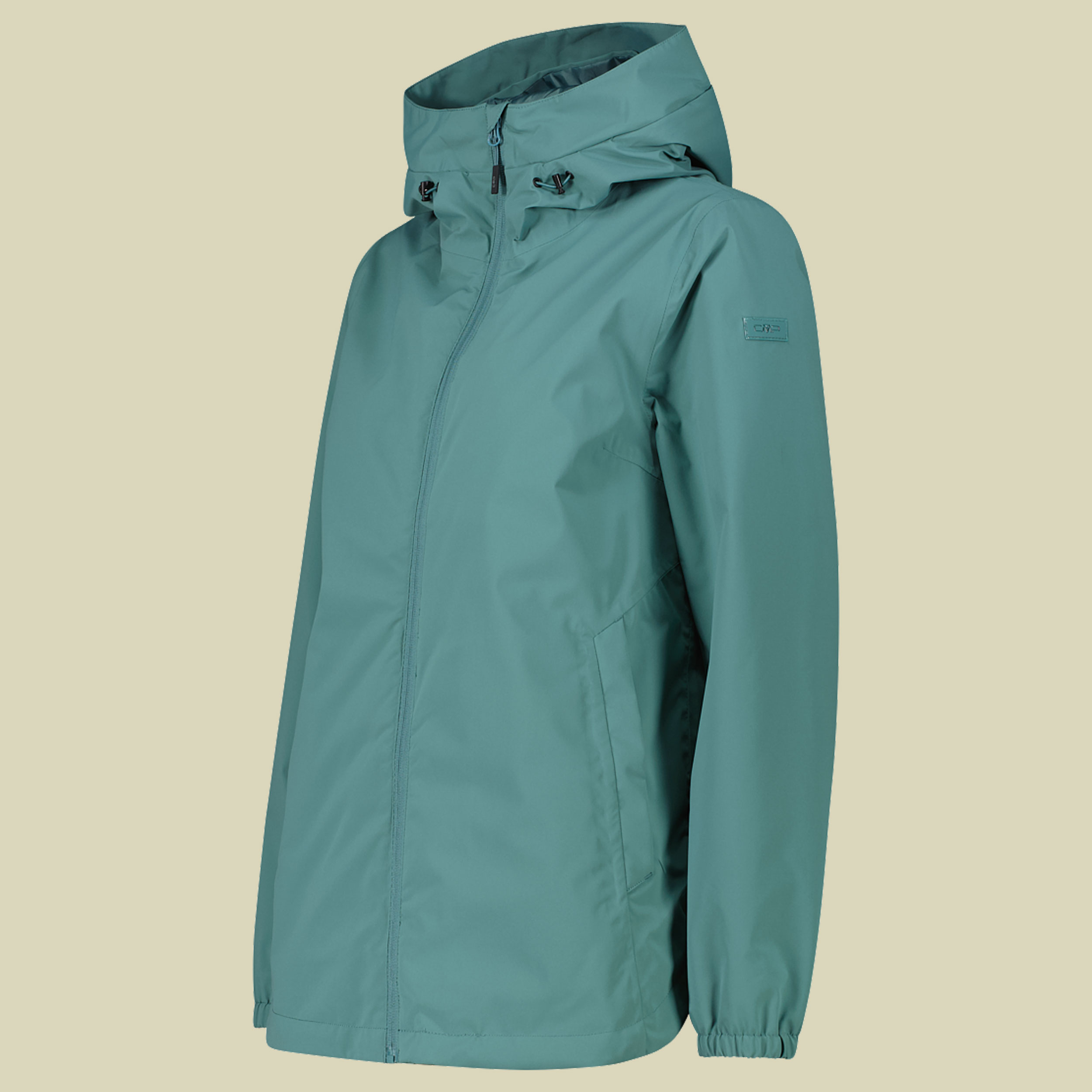 Woman Jacket Fix Hood 35Z5286 42 grün - agave