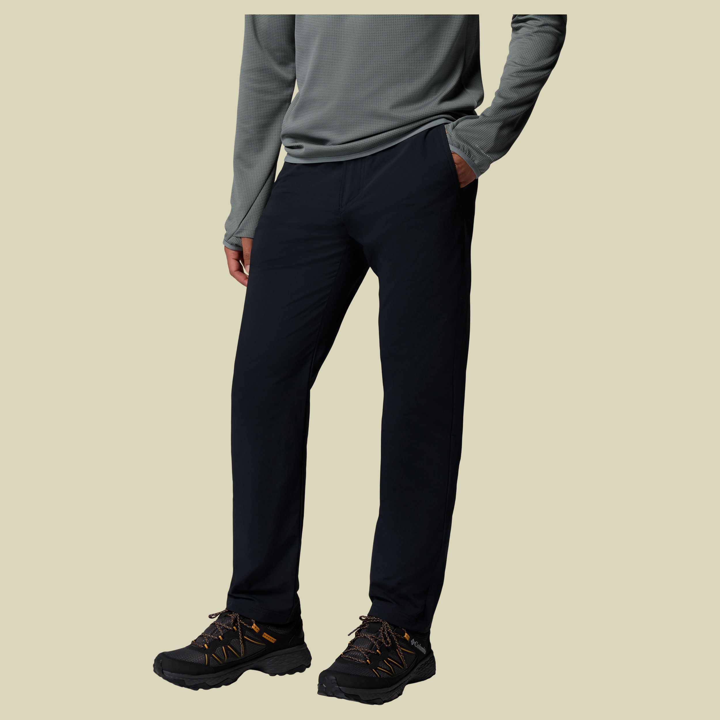 ROC Tech Warm Chino Men 38/32 schwarz - black
