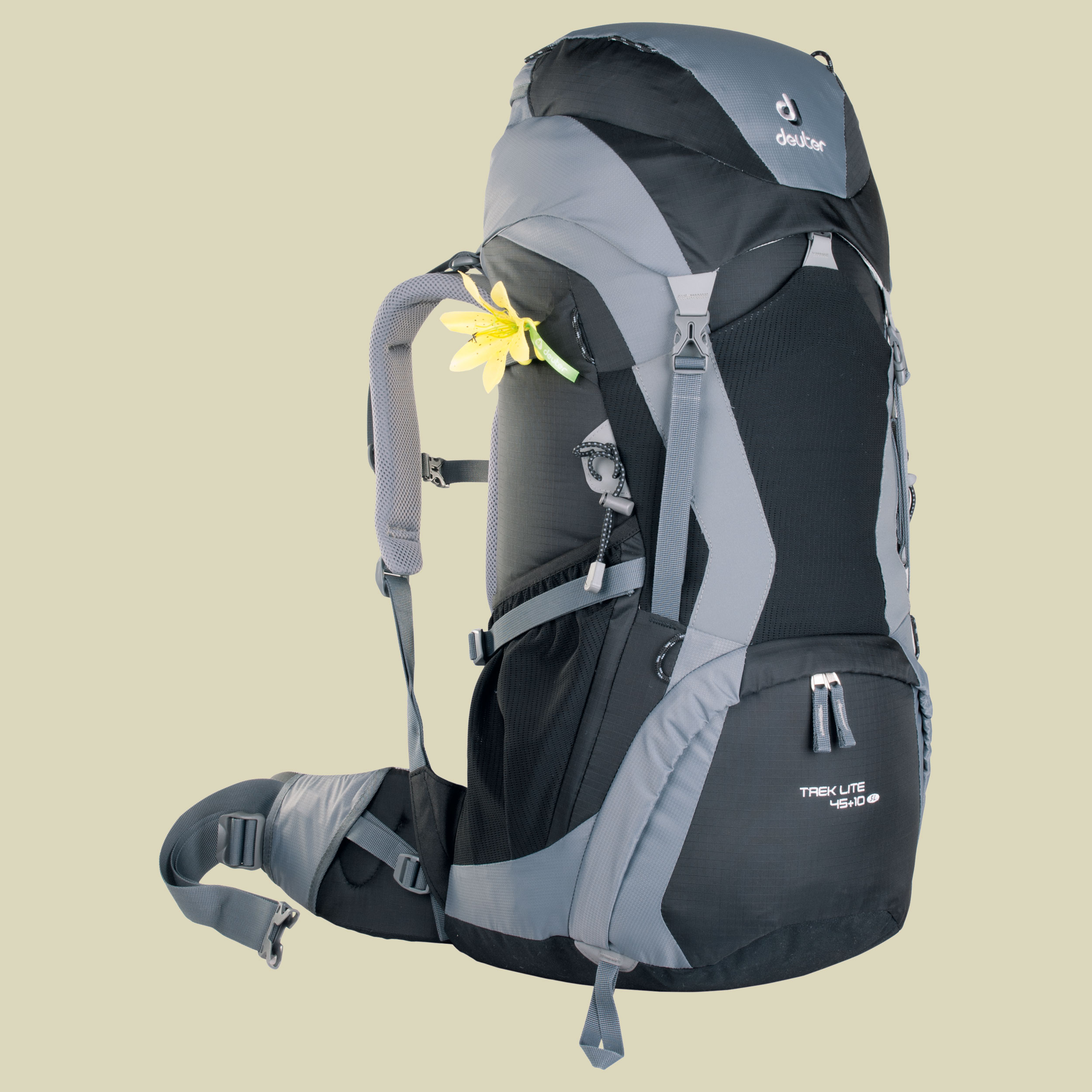 Trek Lite 45 + 10 SL Women / Aircontact 45+10 SL Volumen 45 L + 10 L Farbe black-titan