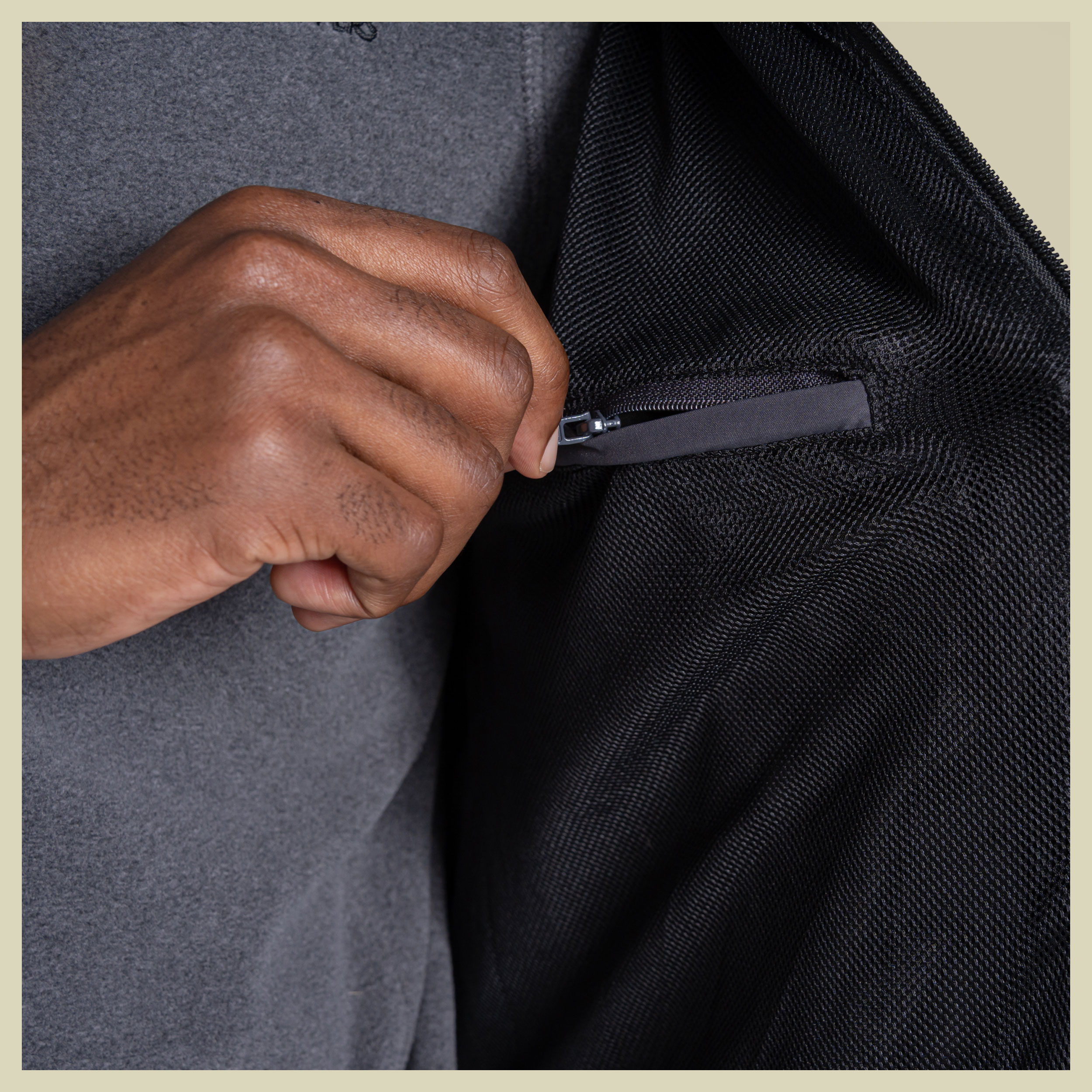 Ponsa Jacket Men XXL grau - dark iron