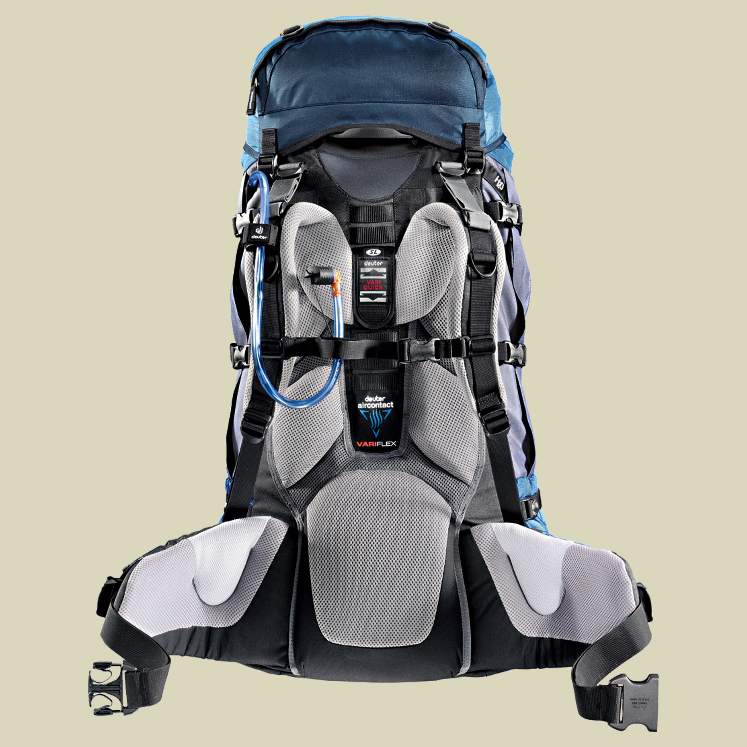 Aircontact 60 + 10 SL Volumen 60 L + 10 L Farbe ocean-midnight