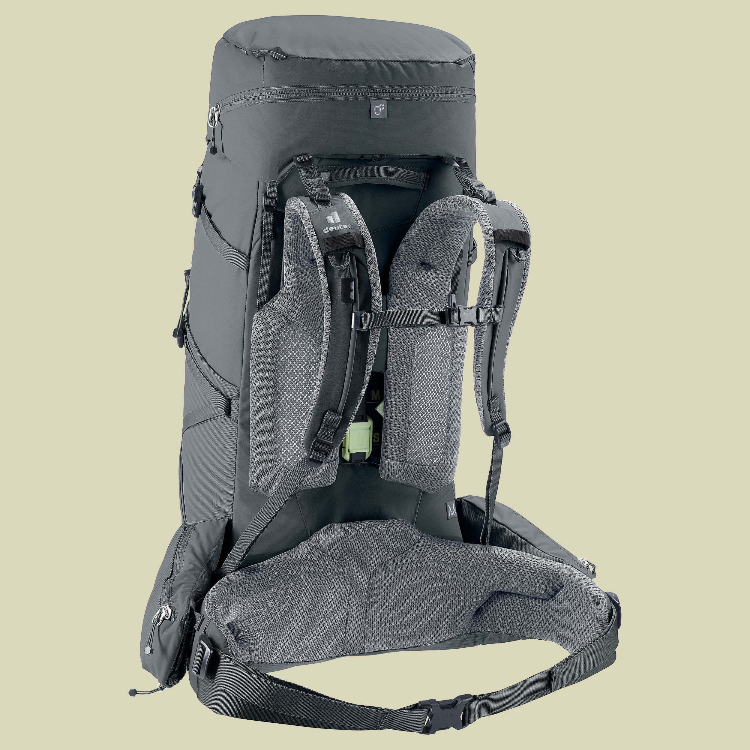 Aircontact Core 45+10 SL Women 45 + 10 grau - graphite