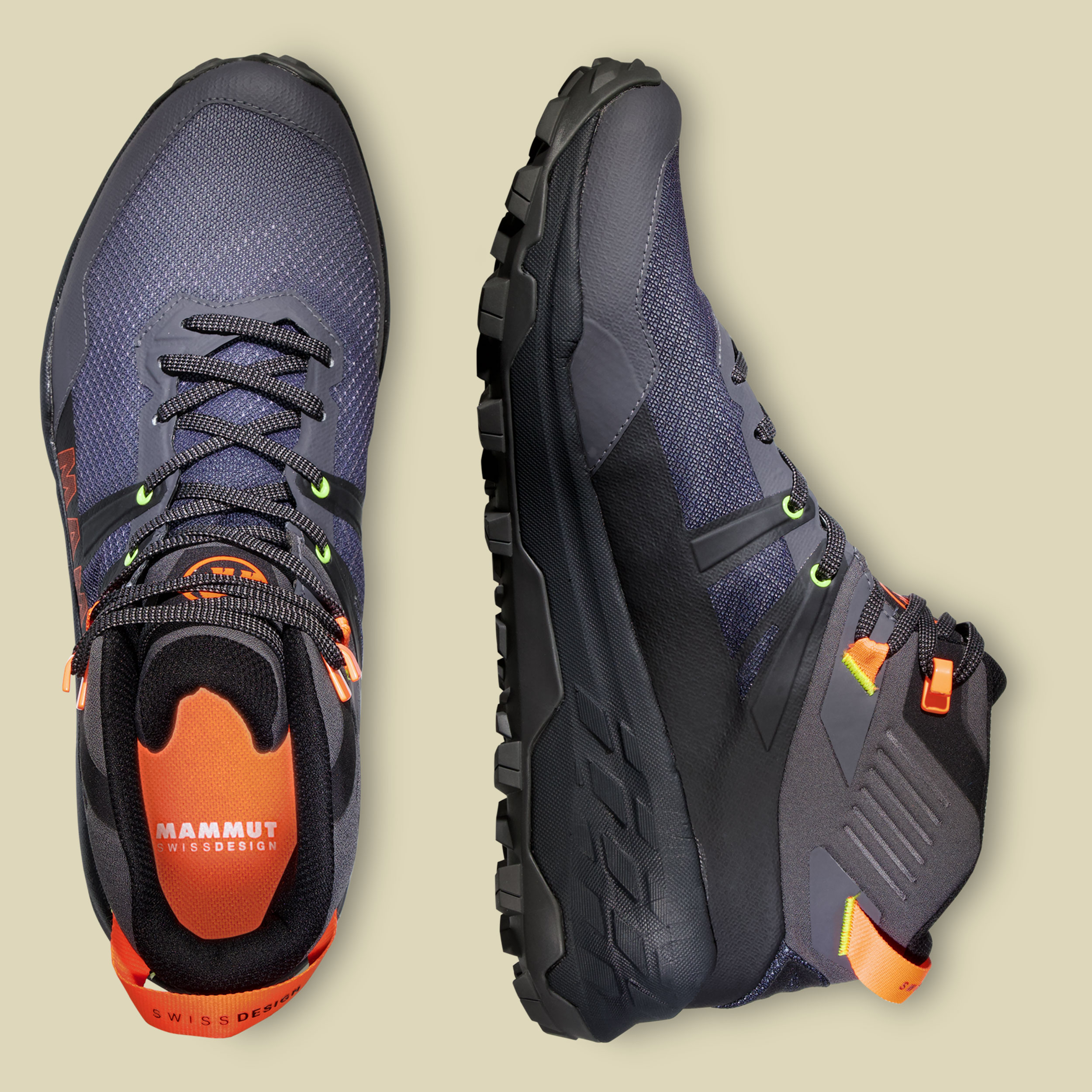 Sertig II Mid GTX Men Größe UK 12 Farbe dark titanium-vibrant orange