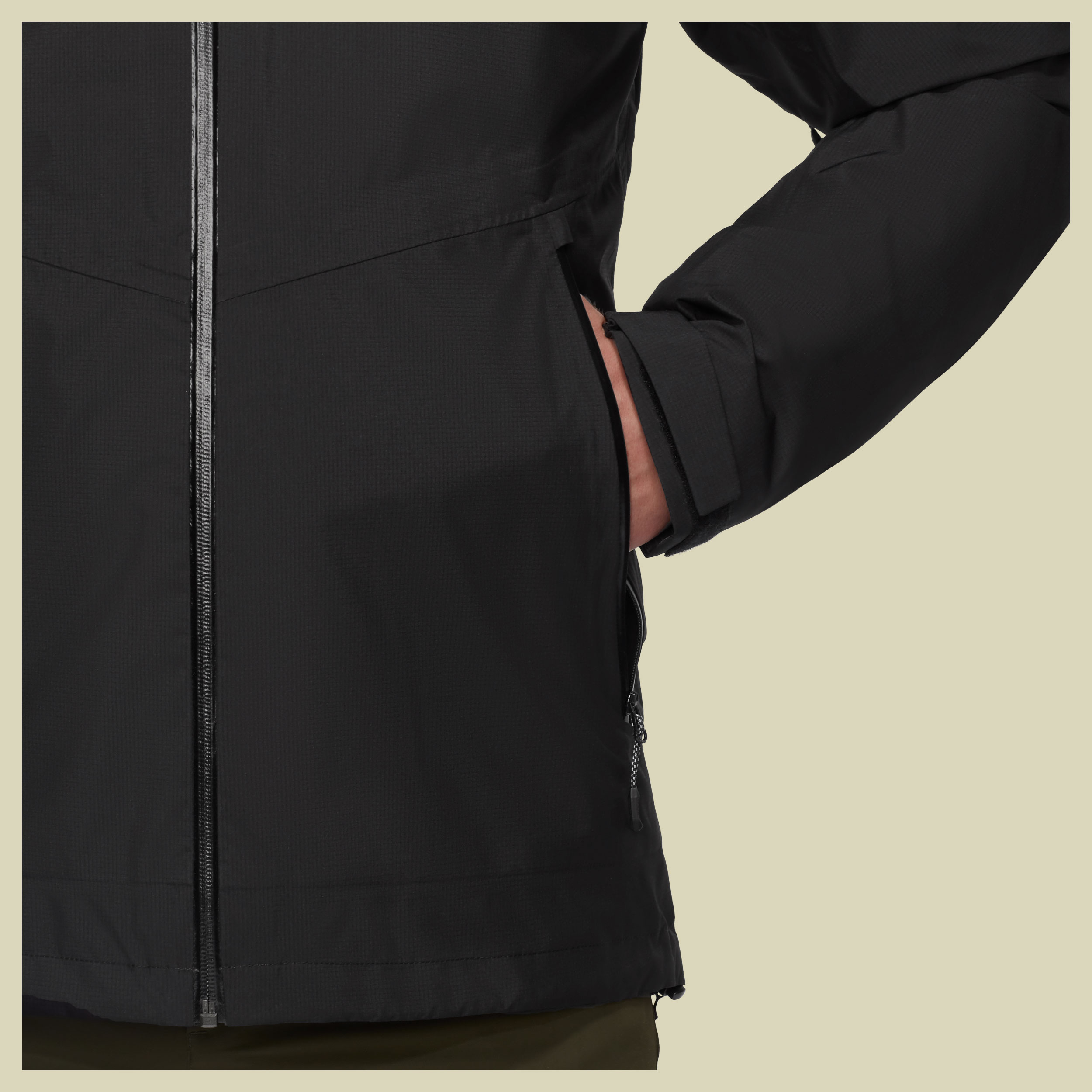 Alto Light 3 in 1 HS Hooded Jacket Men XXXL schwarz - black-black
