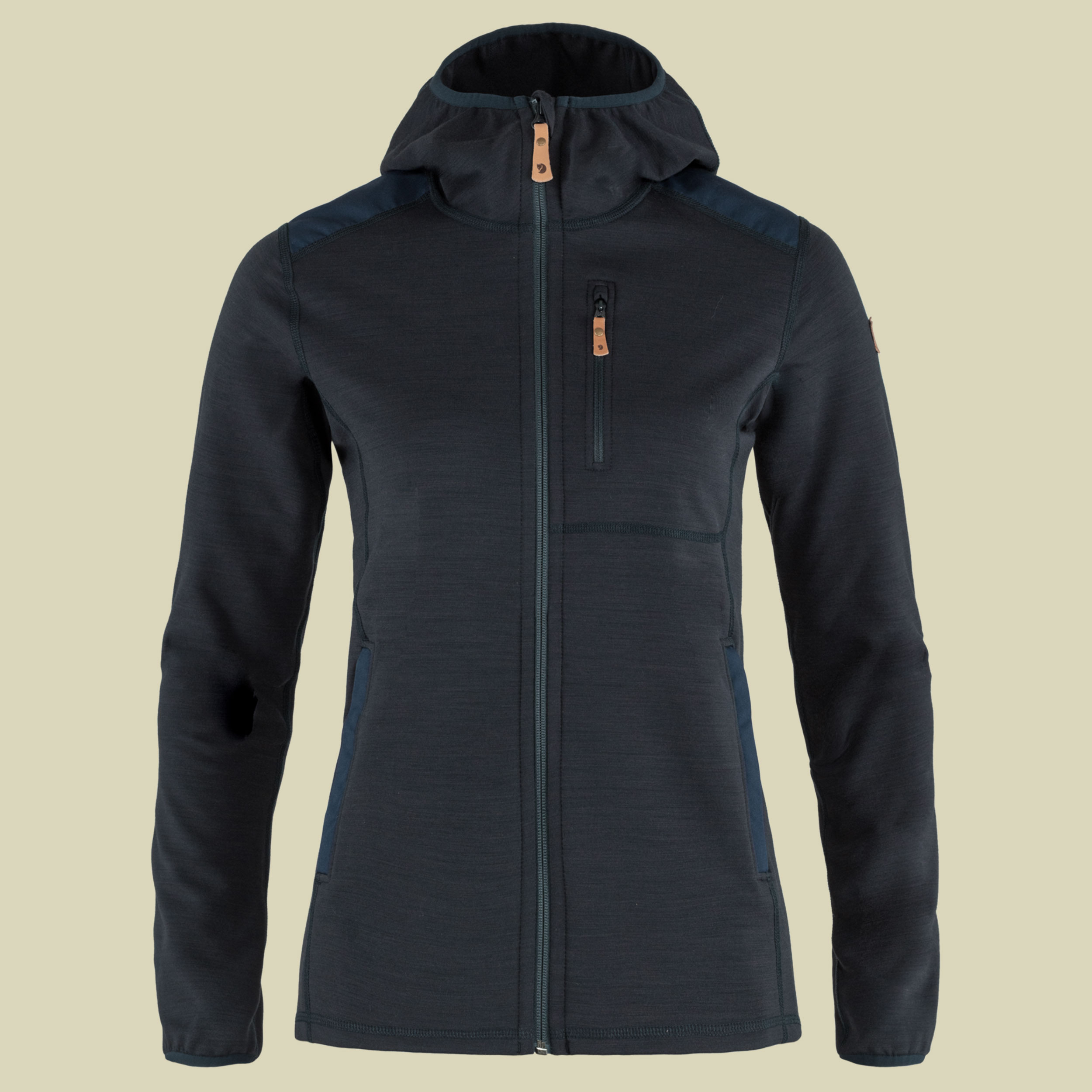Keb Fleece Hoodie Women Größe L Farbe dark navy