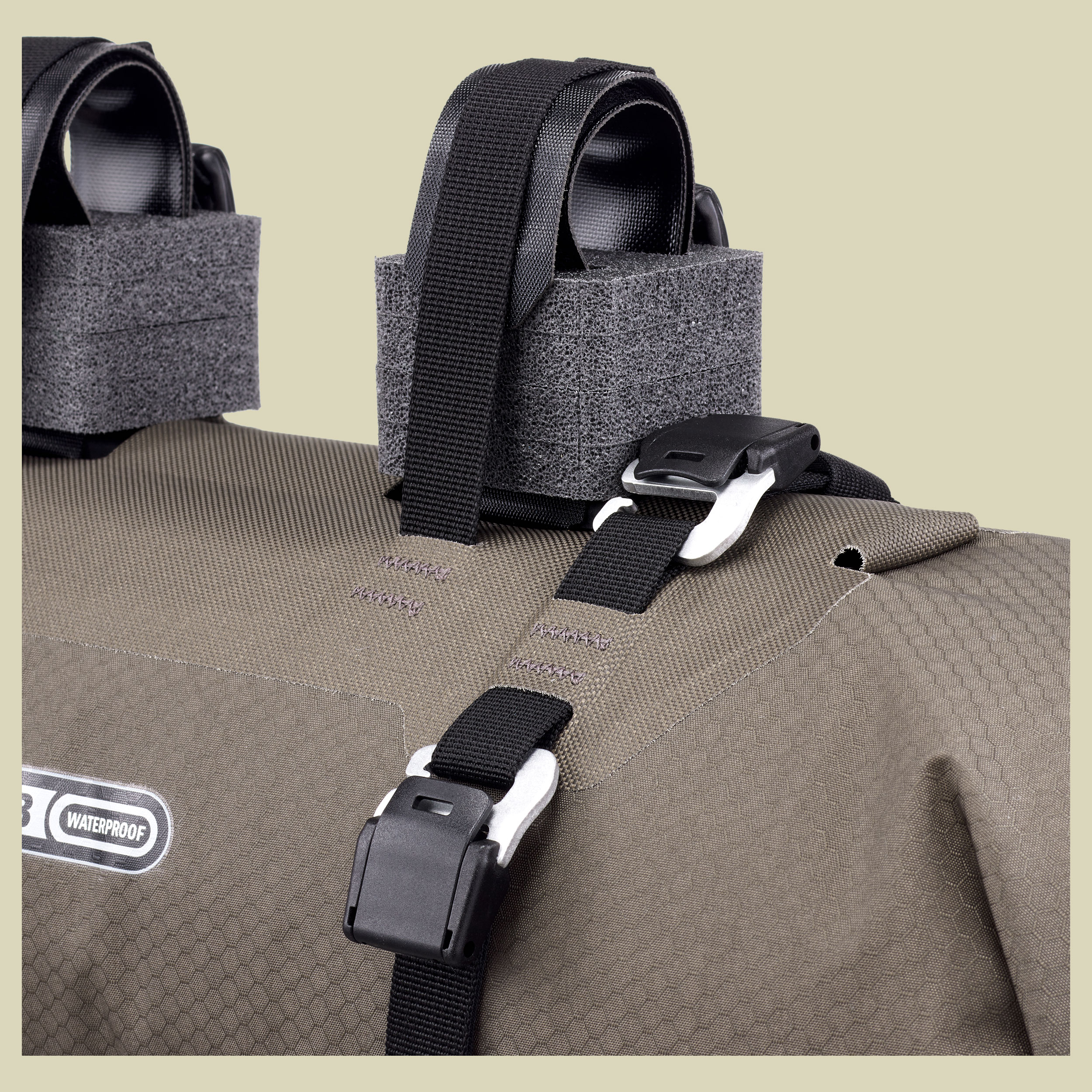 Handlebar-Pack beige 9L - dark sand