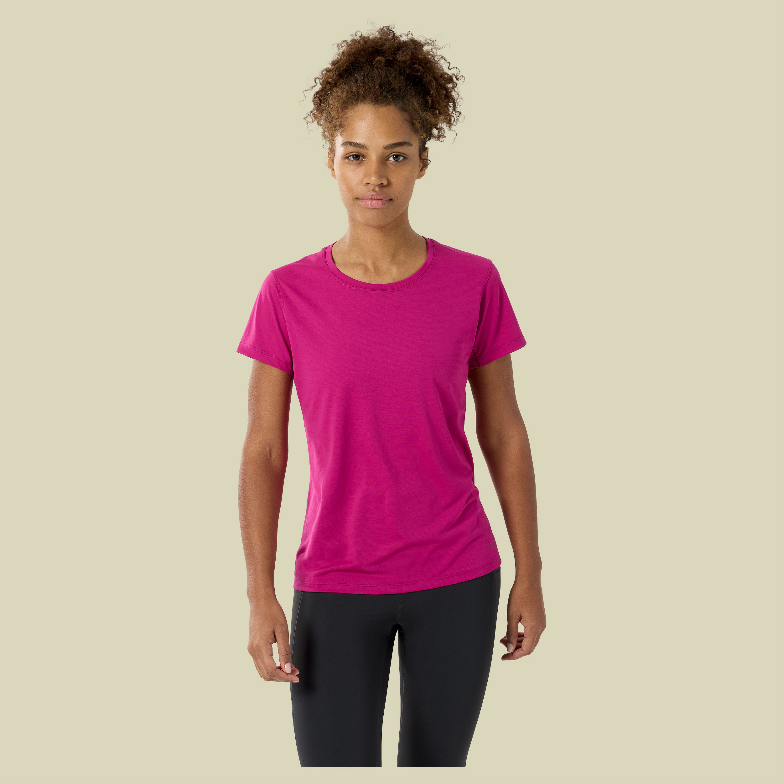 Taema Crew SS Women S pink - amaranthus heather
