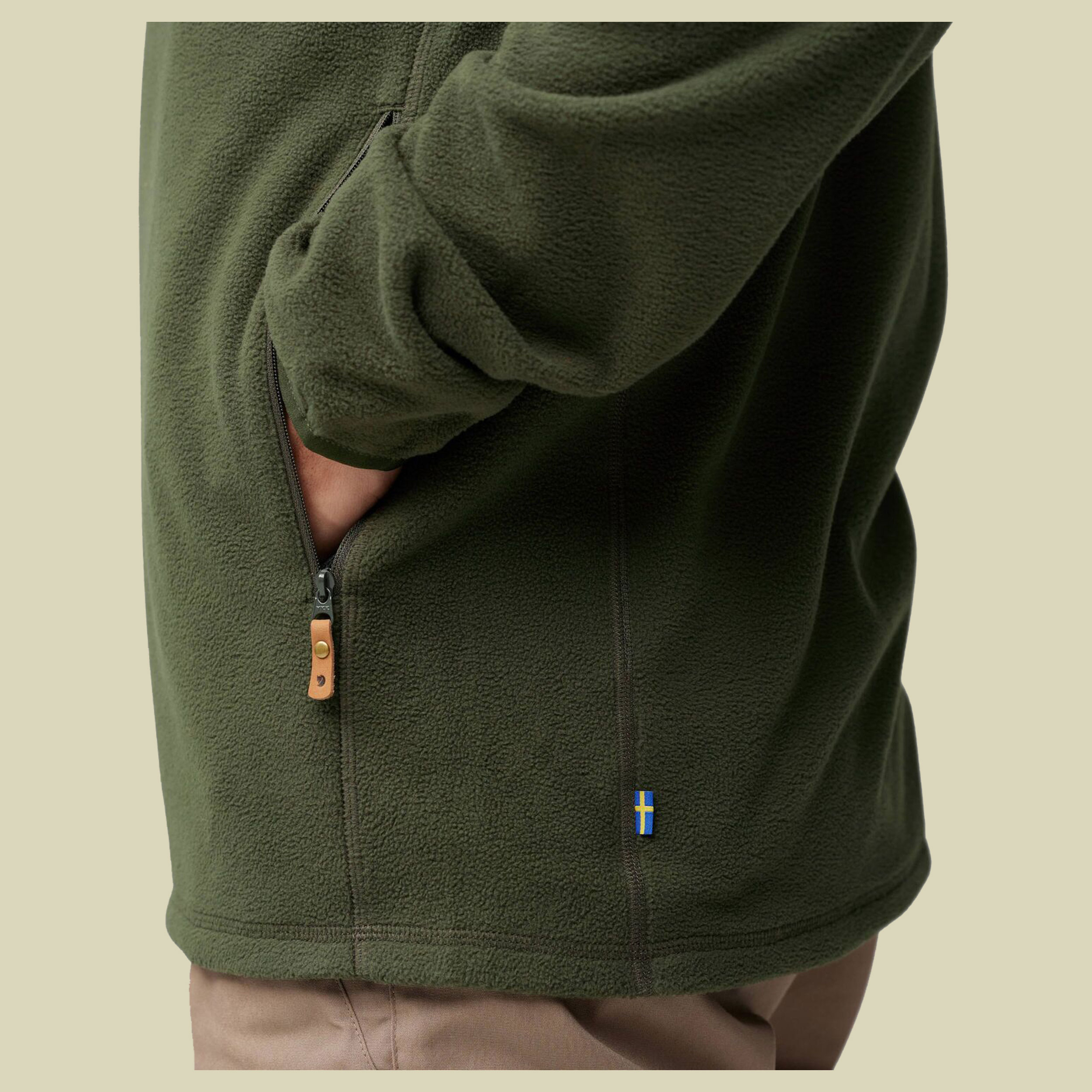 Övik Lite Fleece Jacket Men XXL grün - deep forest