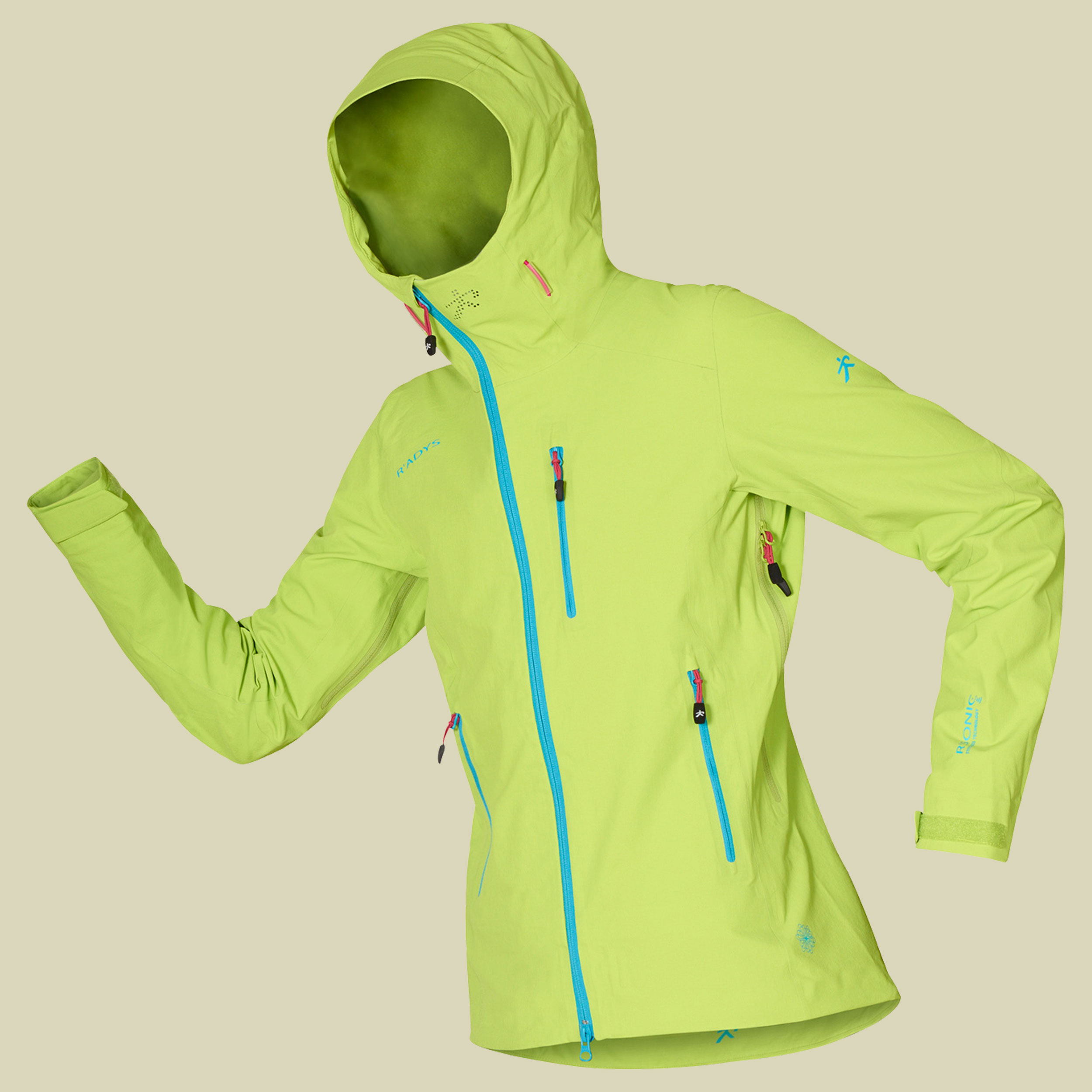 R 3 W Softshell Jacket Women Größe S Farbe Lime