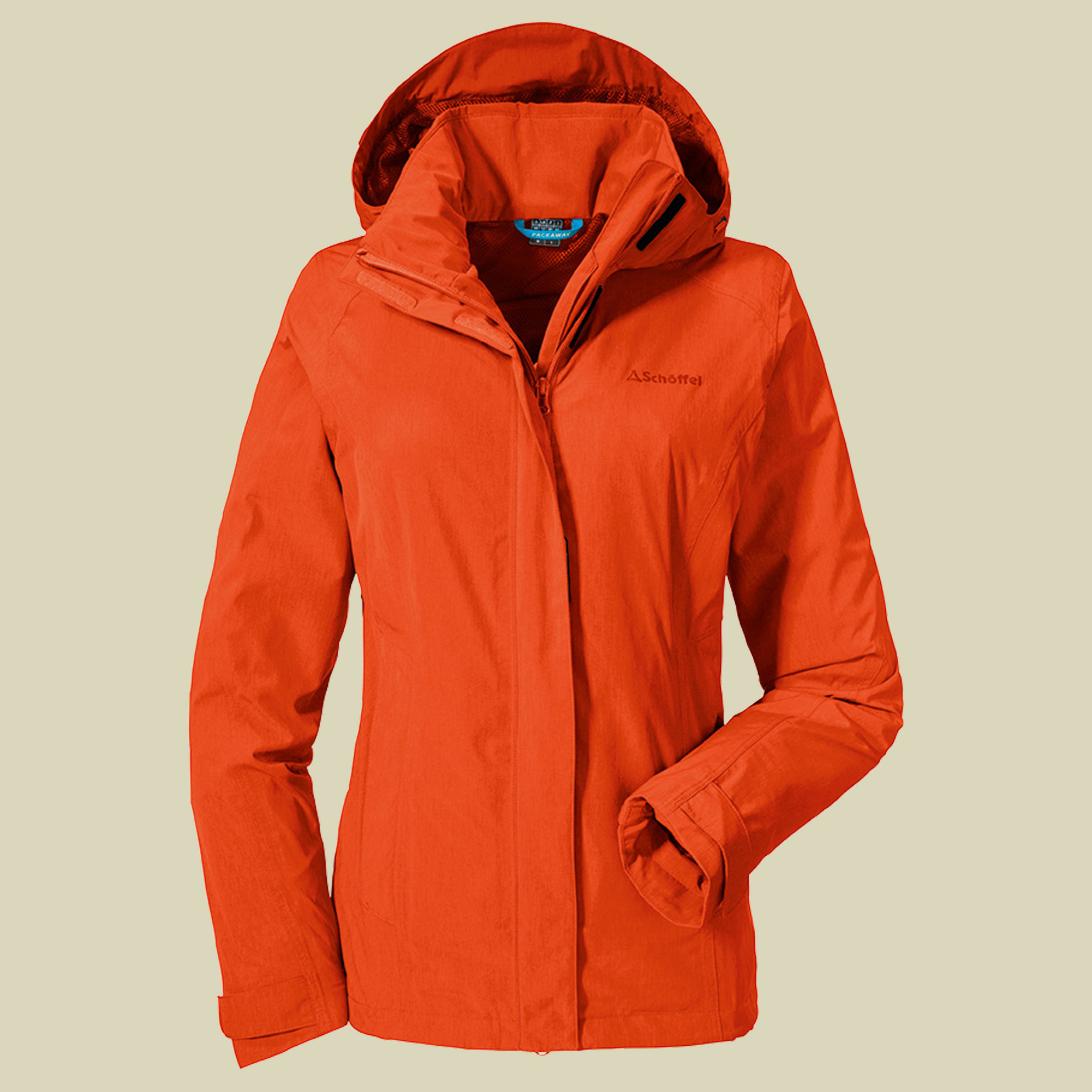 Easy L3 Jacket Women Größe 40 Farbe mandarin red-MEL