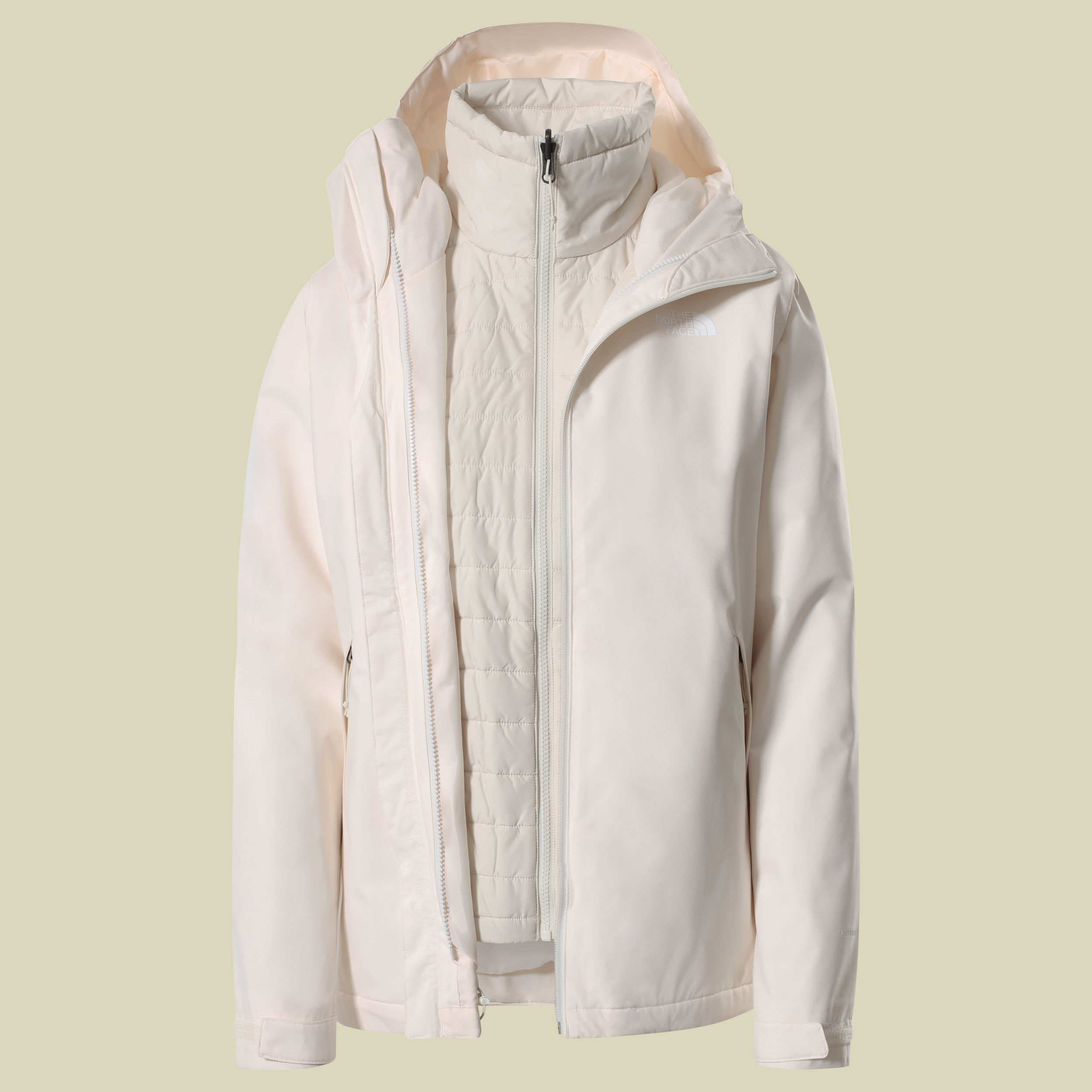 Carto Triclimate Jacket Women Größe XS Farbe gardenia white-vitage white