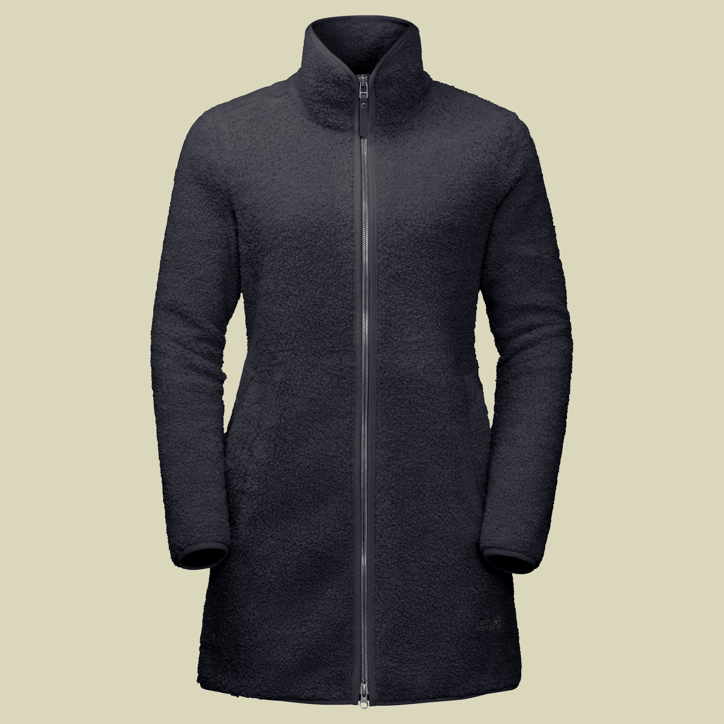 High Curl Coat Women Größe XS Farbe phantom