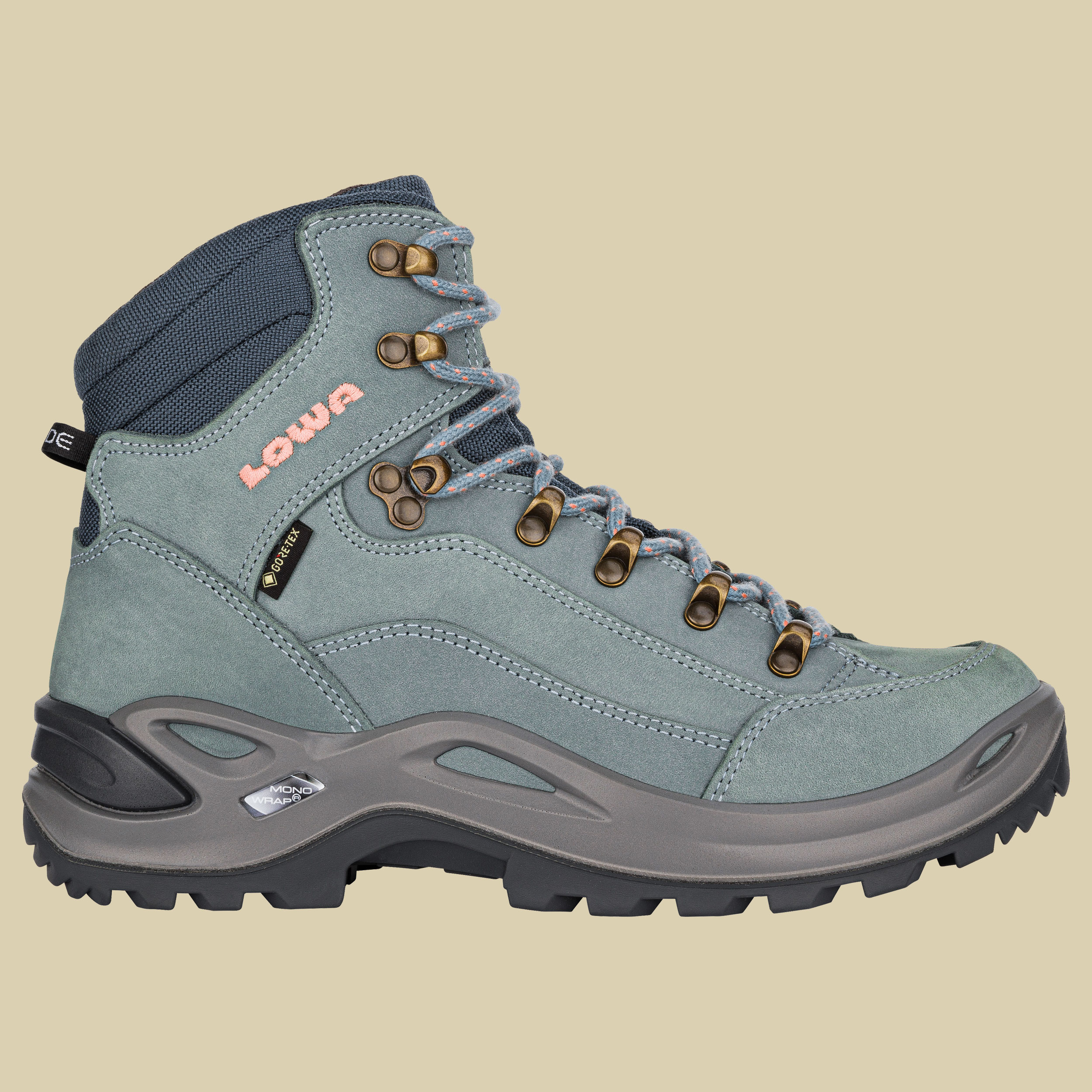 Renegade GTX Mid Women Größe UK 7,5  Farbe eisblau/lachs