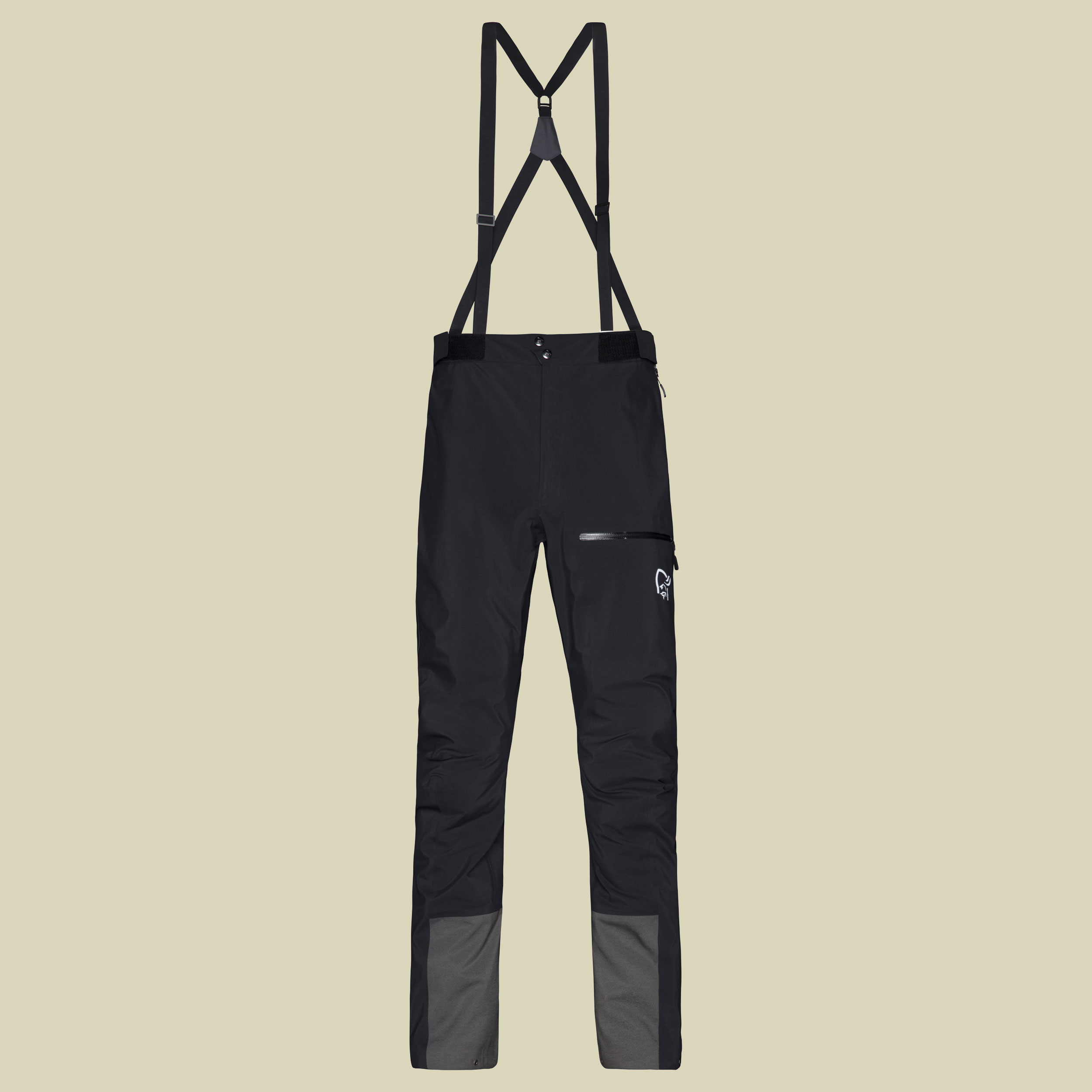 Trollveggen Gore-Tex Pro Light Pants Men Größe M  Farbe caviar