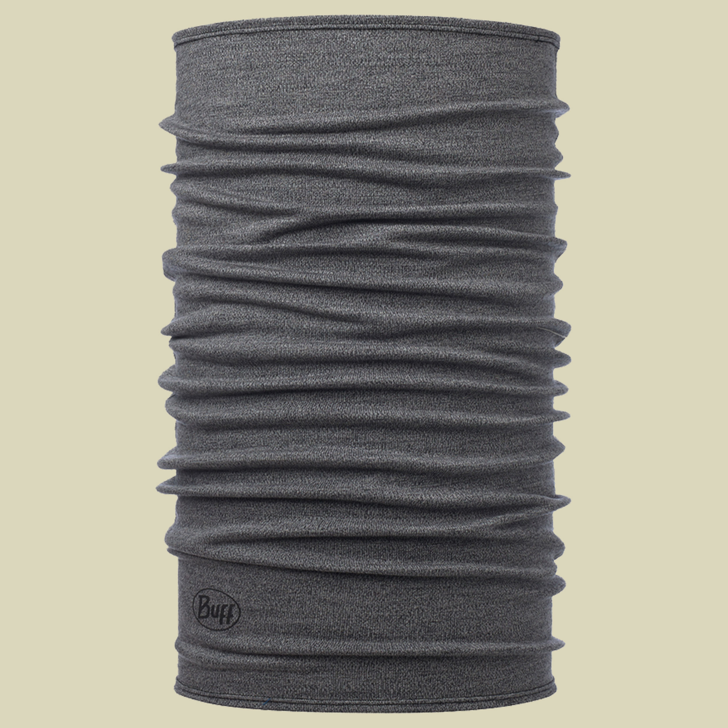 Midweight Merino Wool Neckwear grau one size - melange light grey
