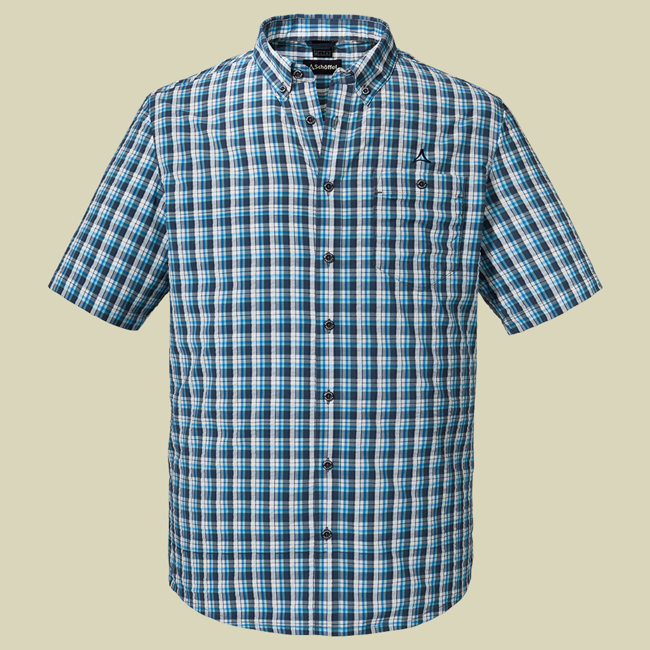 Shirt Kuopio2 UV SH Men Größe 56 Farbe directoire blue