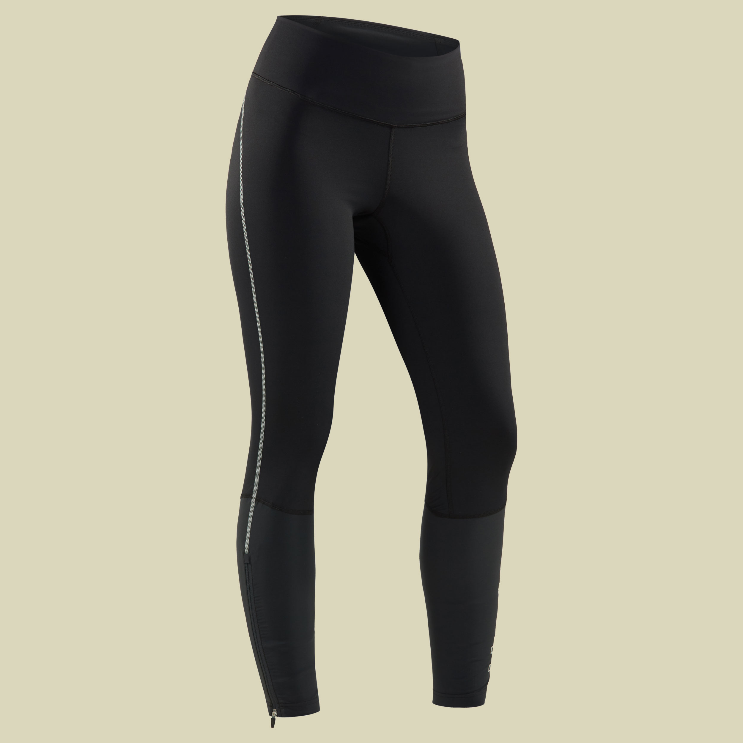 L.I.M. Comp Tights Women Größe XS Farbe true black/stone grey