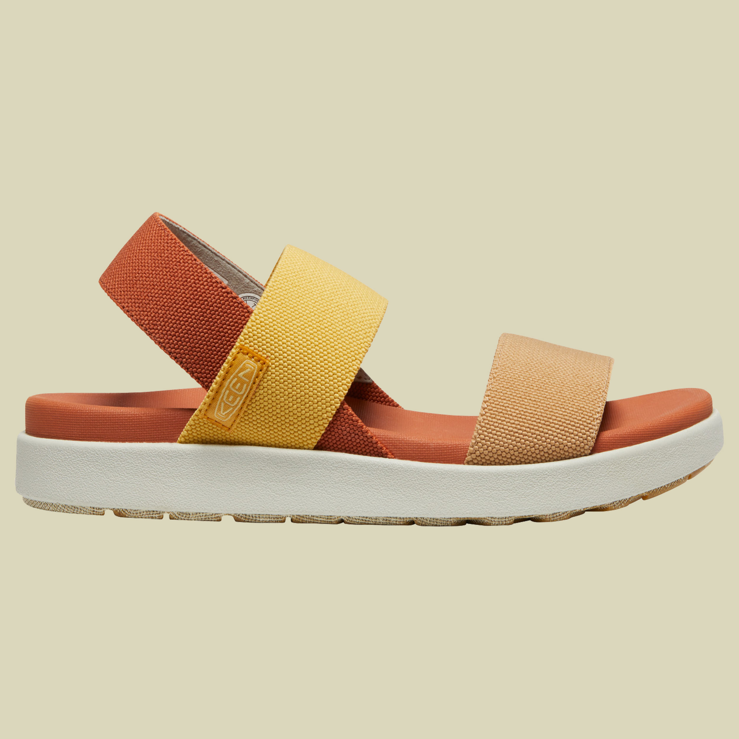 Elle Backstrap Women Größe UK 7,5  Farbe fosil orange/silver birch