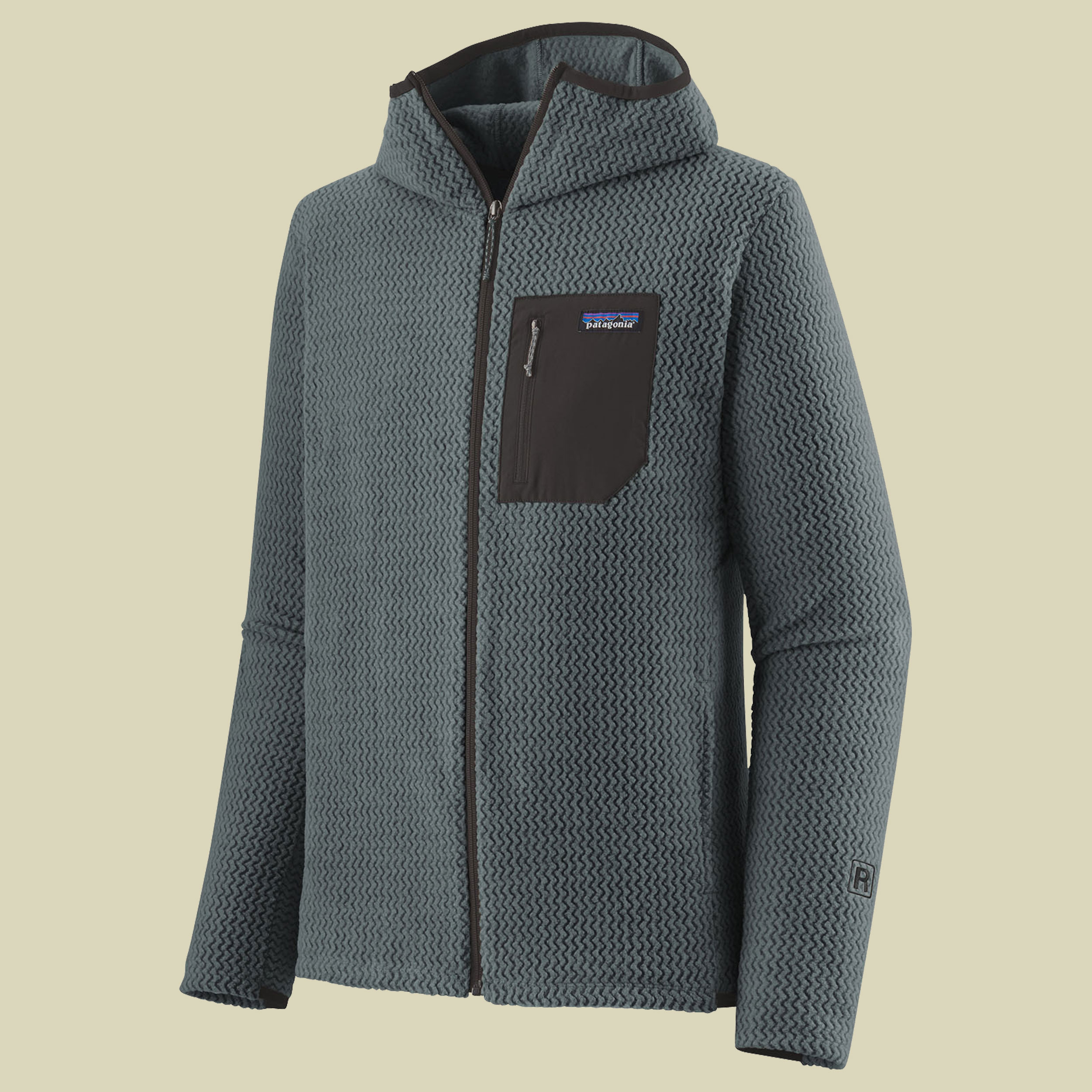 R1 Air Full-Zip Hoody Men Größe XL Farbe nouveau green