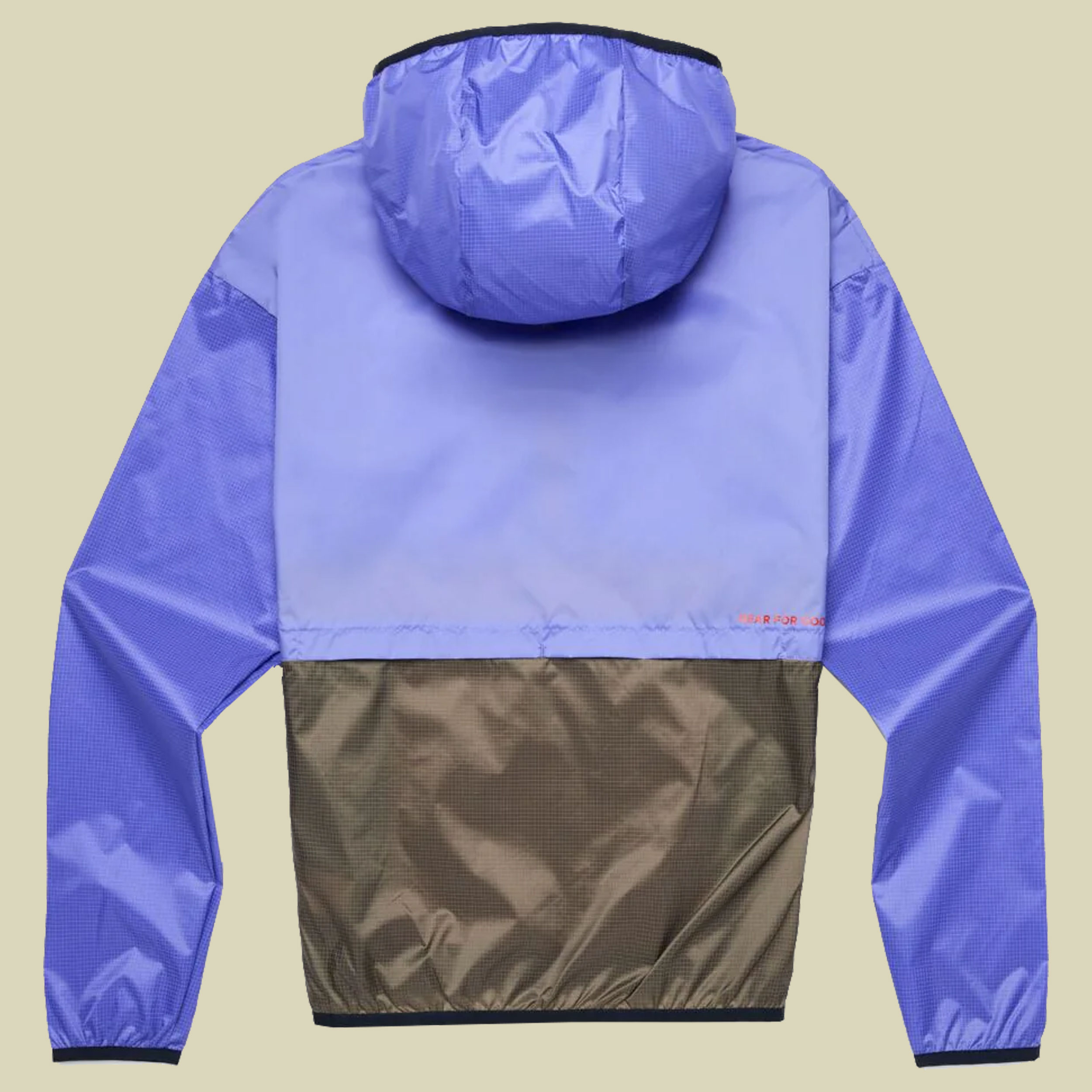 Teca Half-Zip Windbreaker Women S lila - garden gnome
