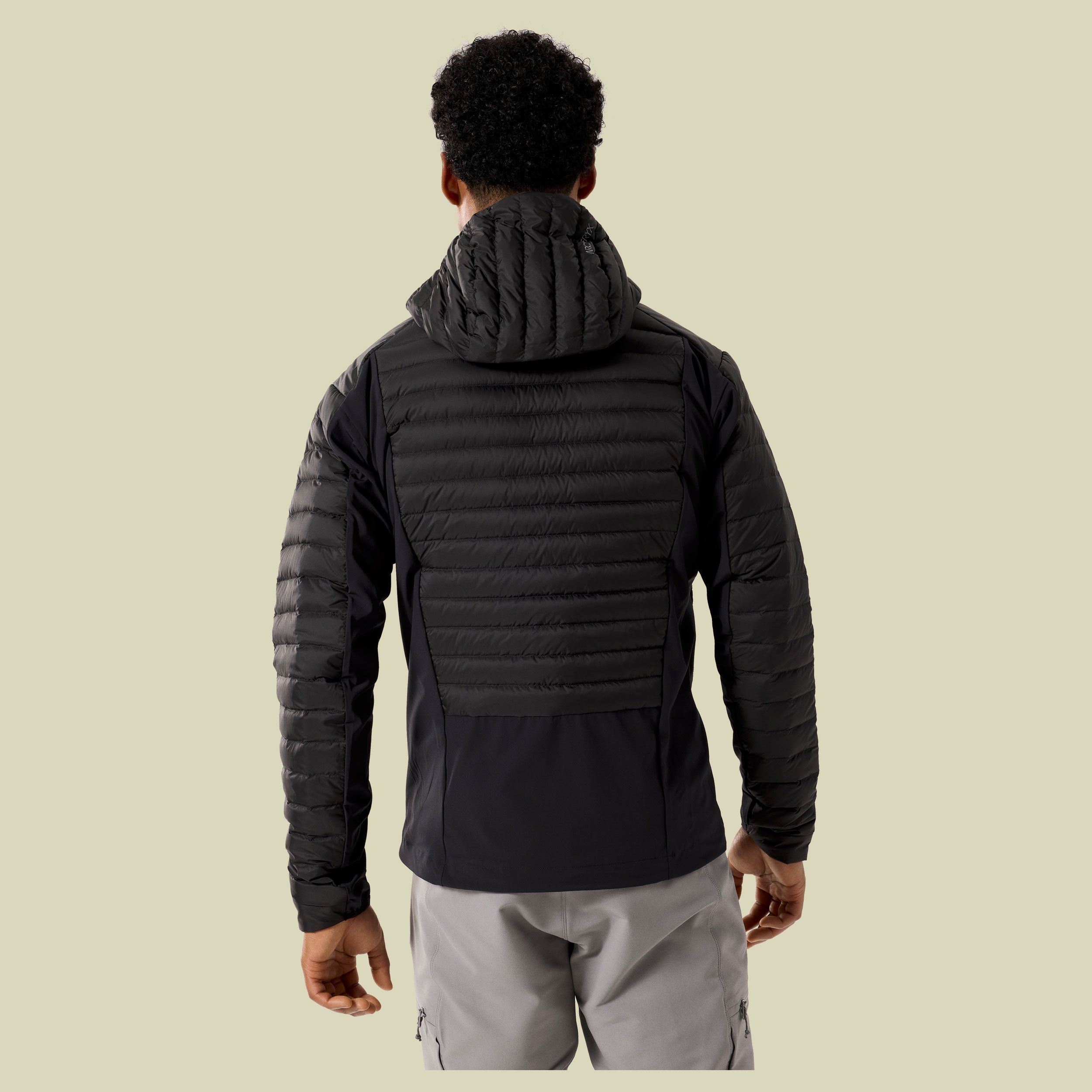 Cerium Hybrid Hoody Men schwarz M - black