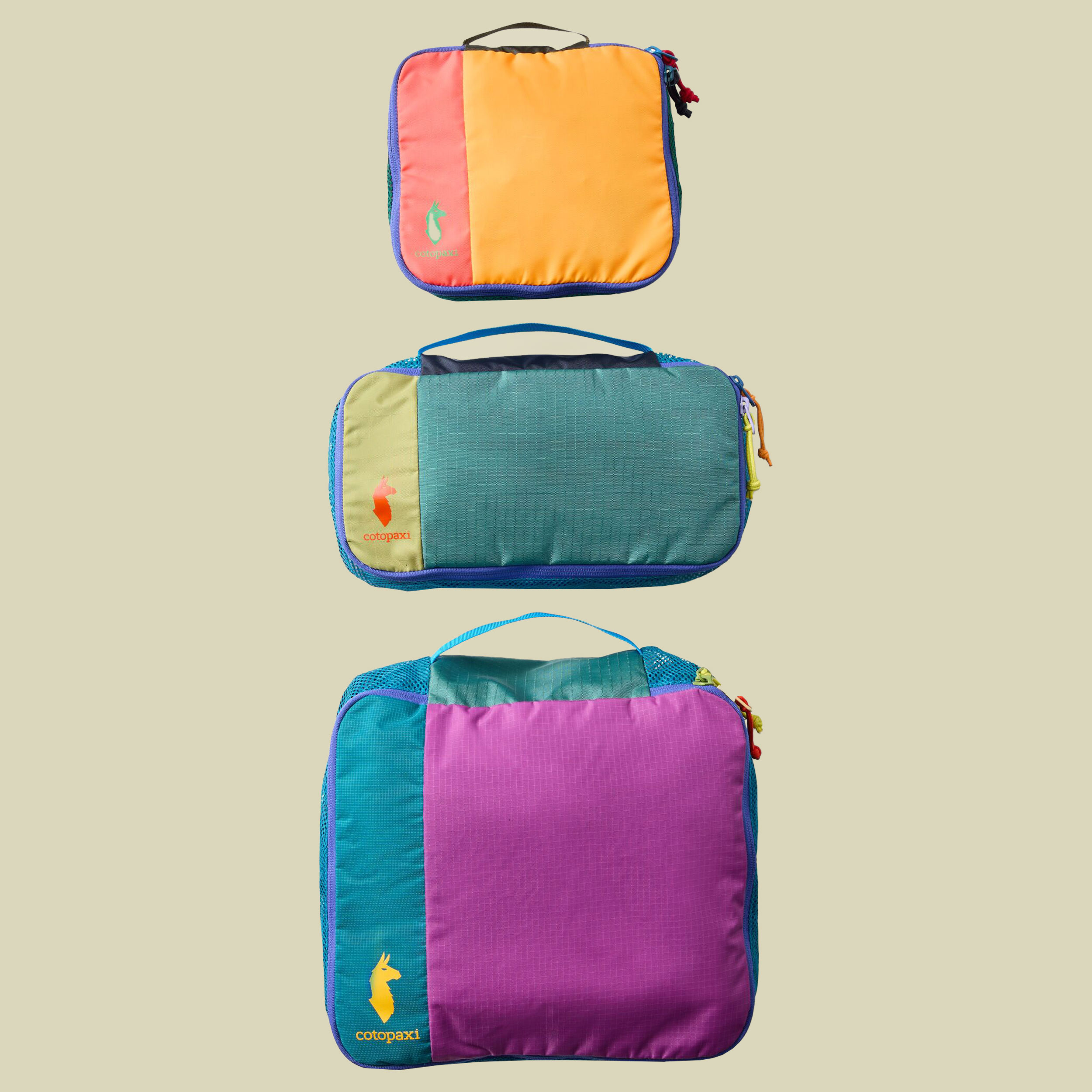 Cubo Packing Travel Bundle mehrfarbig - Del Dia