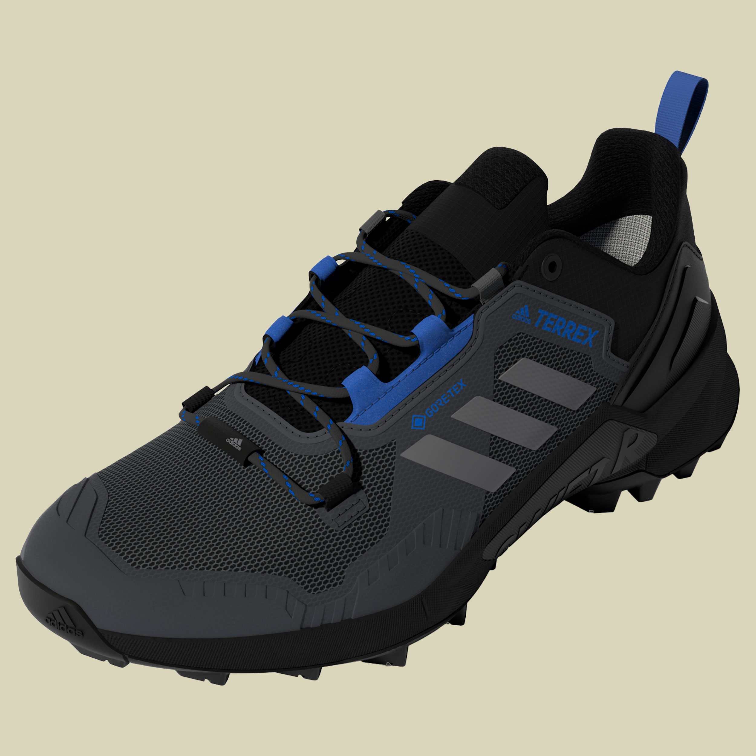 Terrex Swift R3 GTX Men Größe UK 12 Farbe core black/grey three/blue rush