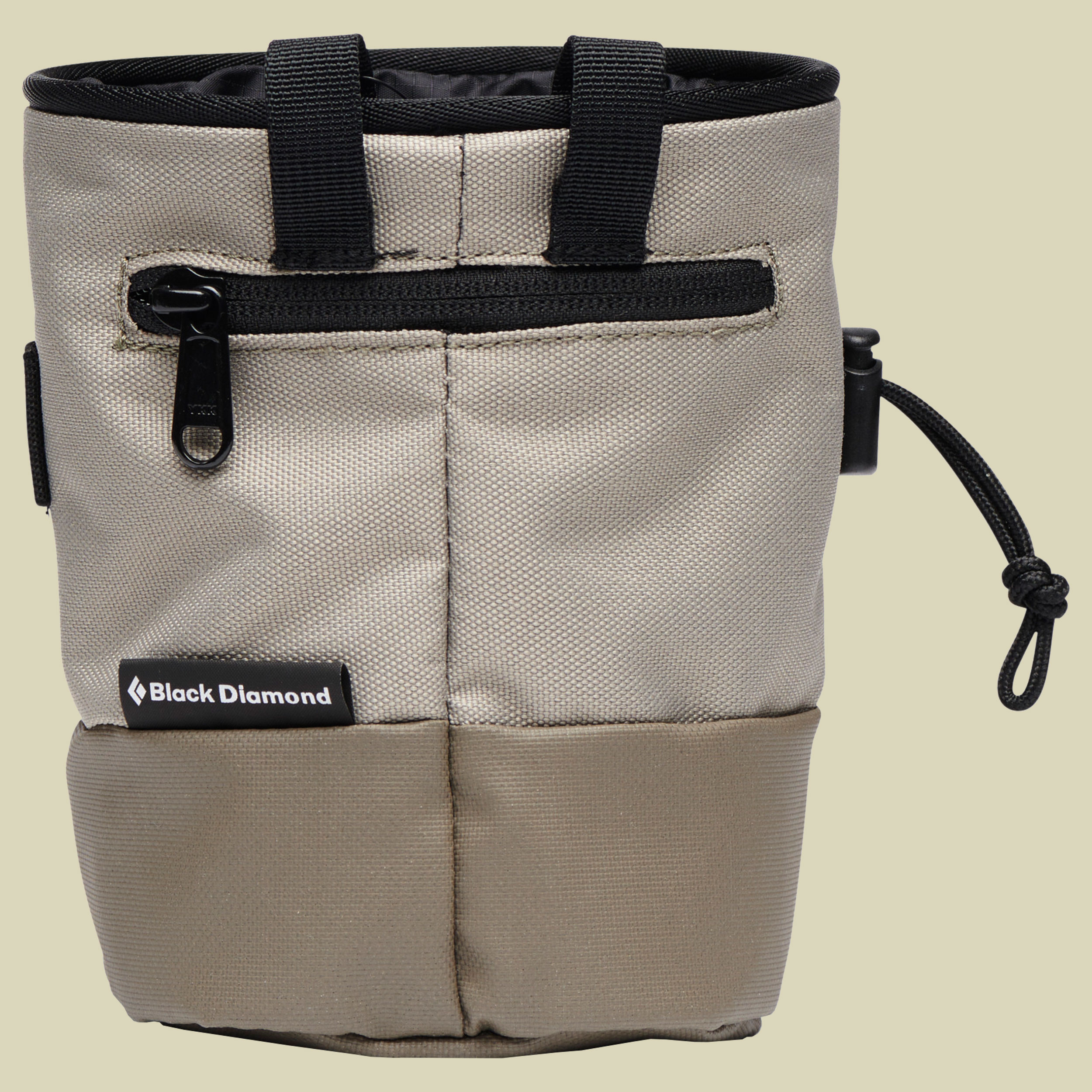 Mojo Zip Chalk Bag M_L grau - moonstone