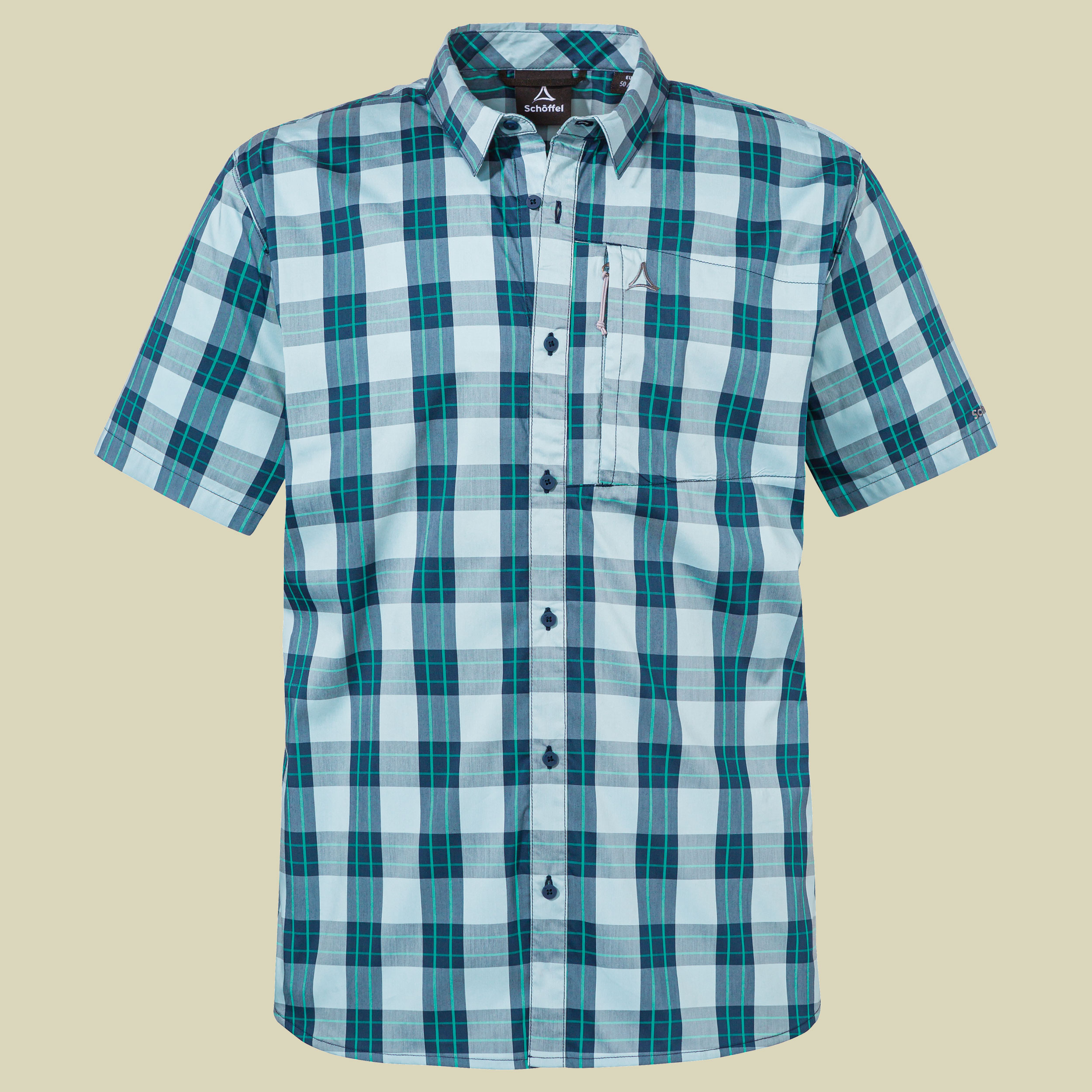 Shirt Burgspitz SH Men Größe 52 Farbe jubilee blue