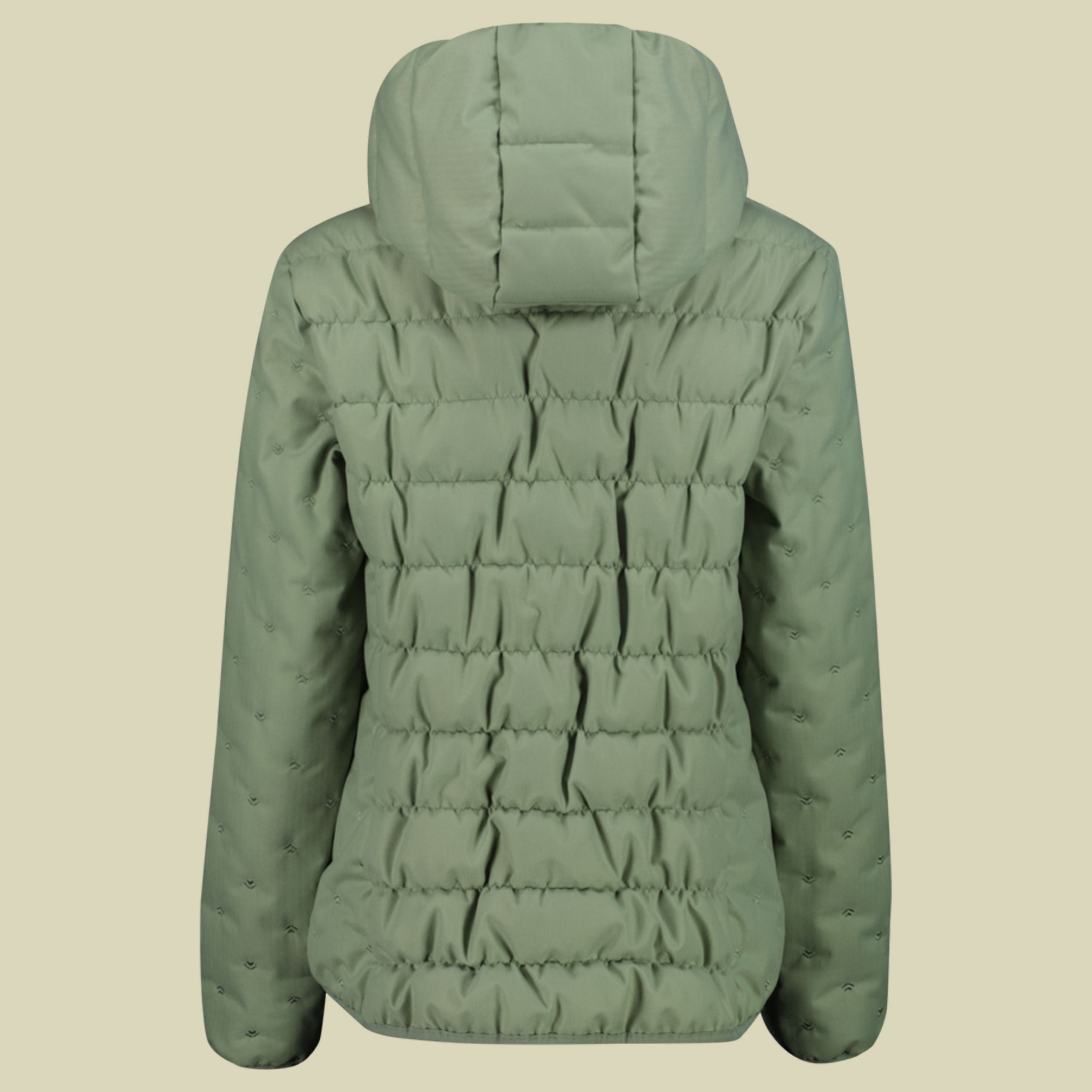 Jacket Fix Hood Melange Women 36K2386 44 grün - green tea melange