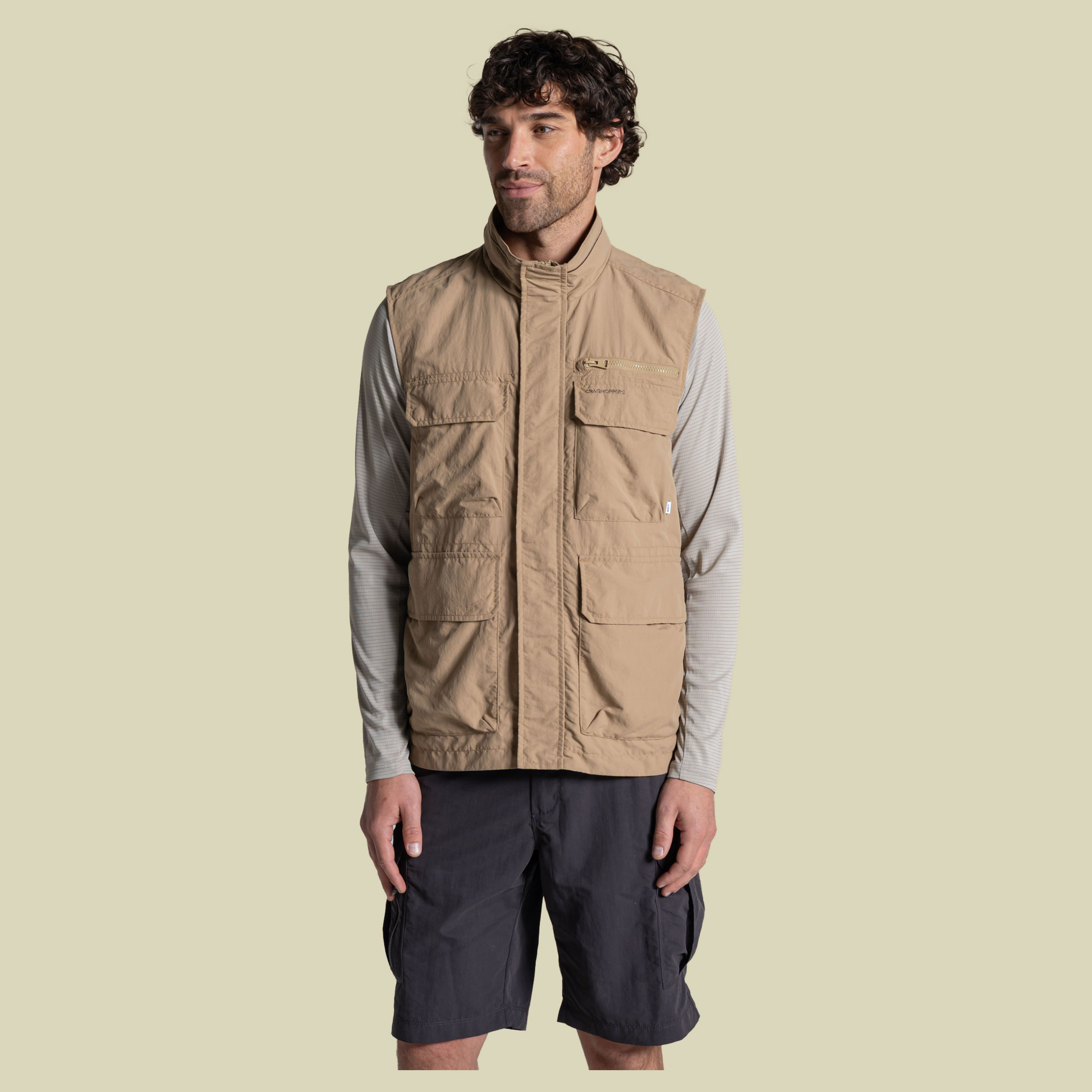 NosiLife Adventure Gilet V Men XXL braun - earthenware