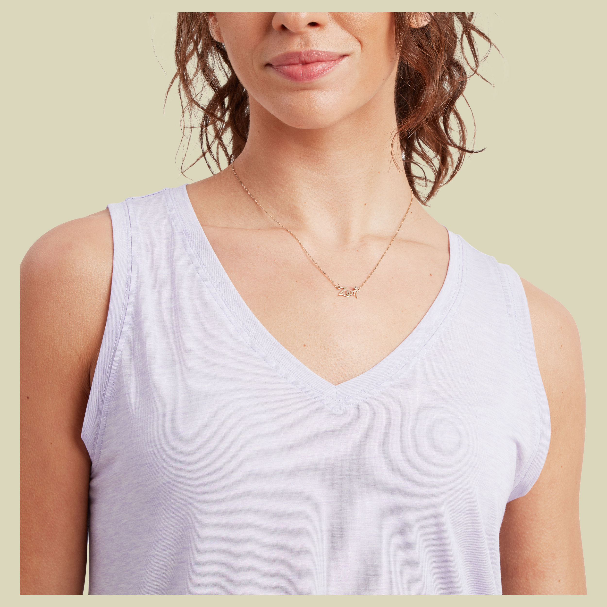 Asha v-neck tank women XXL lila - Farbe lavender