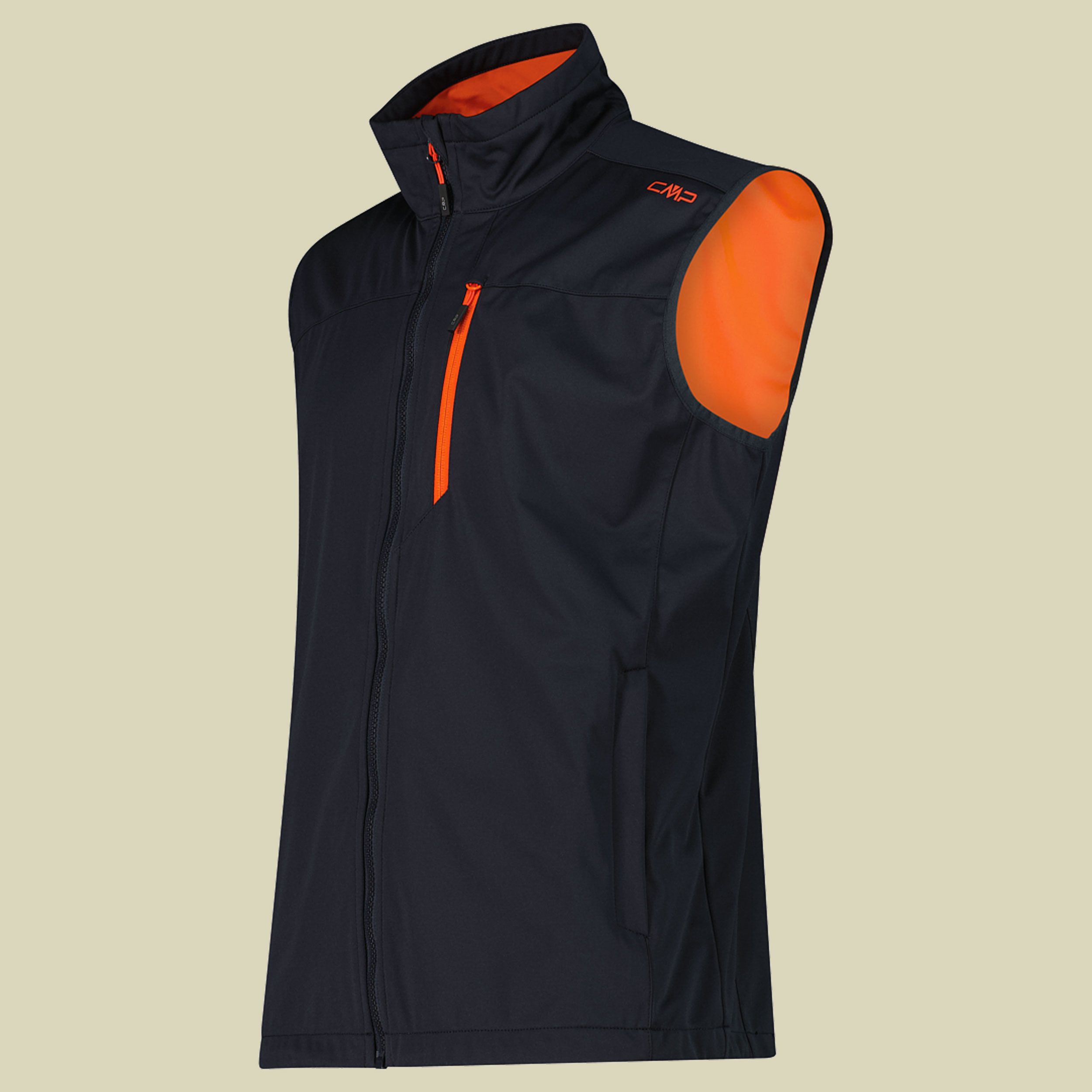 Man Vest 30A9317 48 grau2 - Farbe antracite-orange