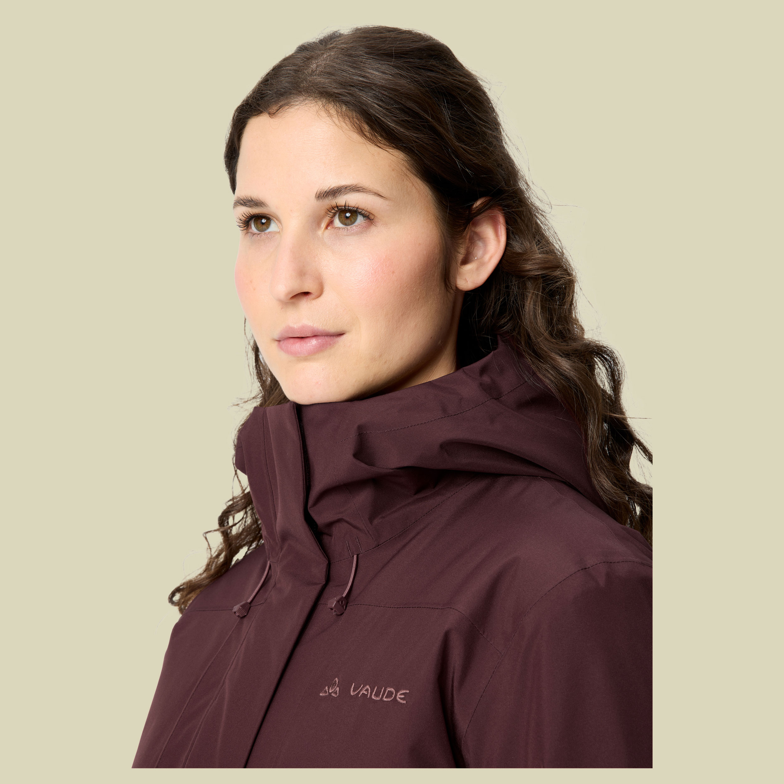 Rosemoor Padded Parka Women 46 braun - dark oak