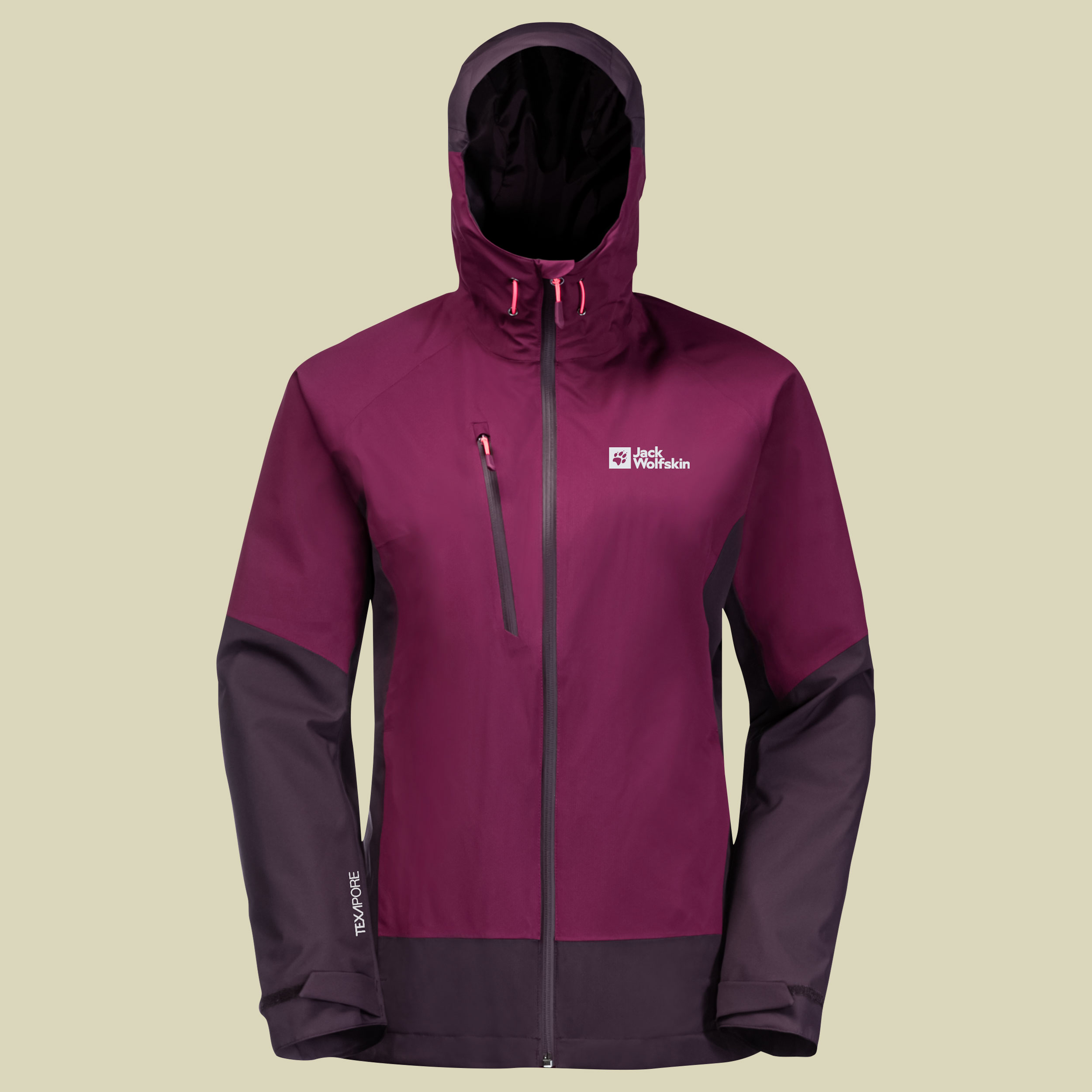 Eagle Peak 2L Jacket Women Größe L  Farbe wild berry