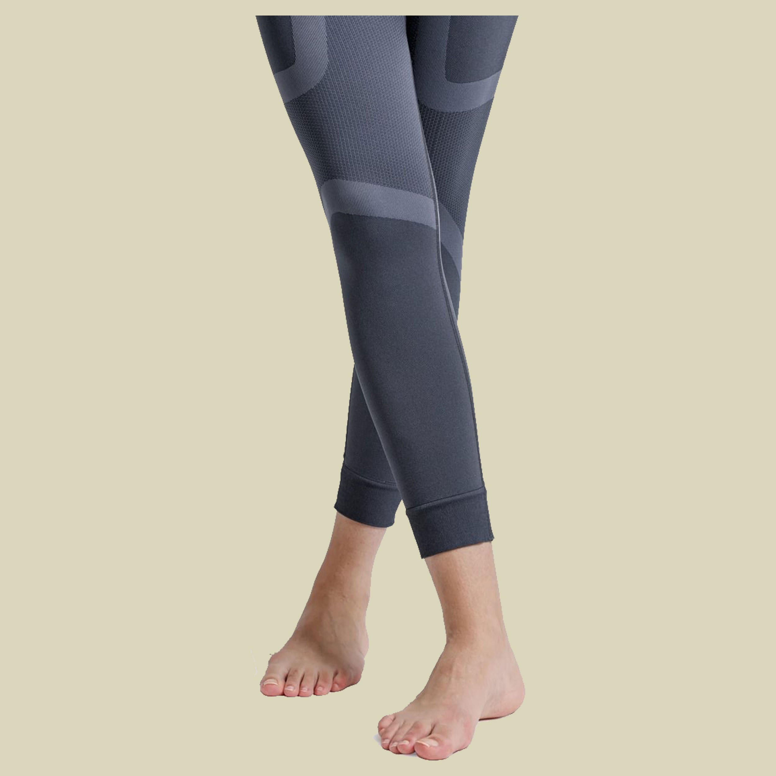 X-Bionic X-Ential Long Tights Women XL grau - anthracite