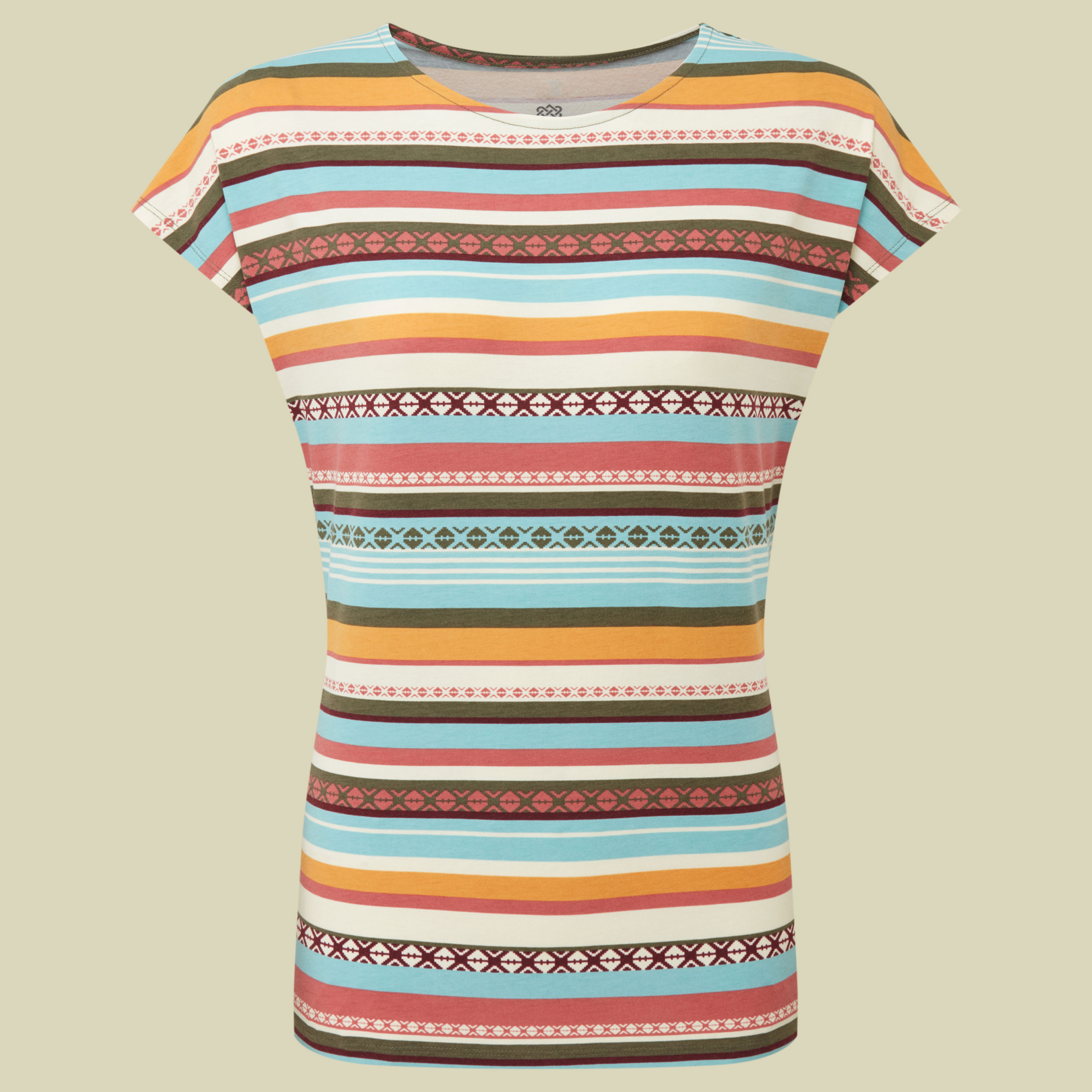 mehrfarbig gestreift