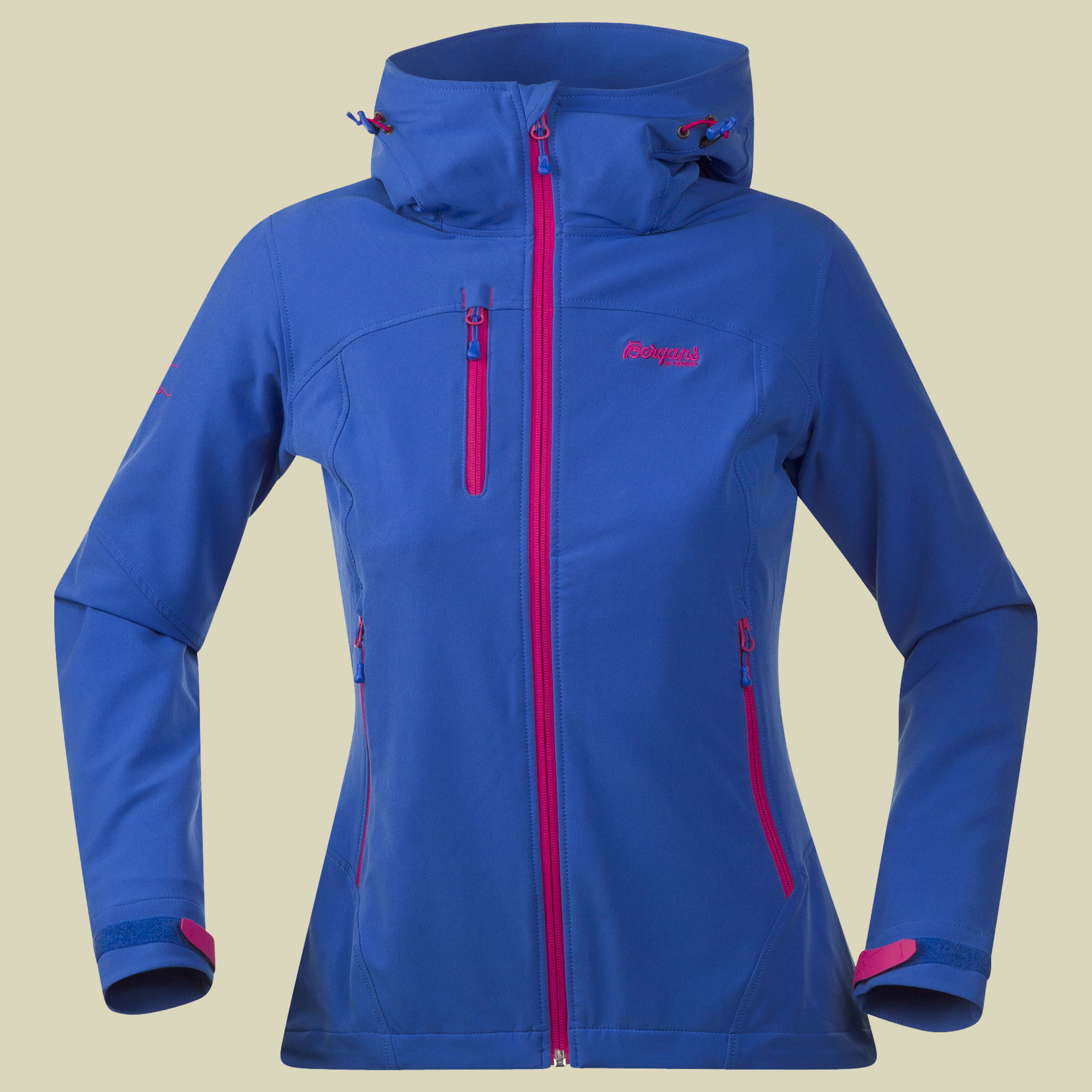 Kjerag Jacket w/Hood Lady Größe S Farbe bright cobalt/hot pink