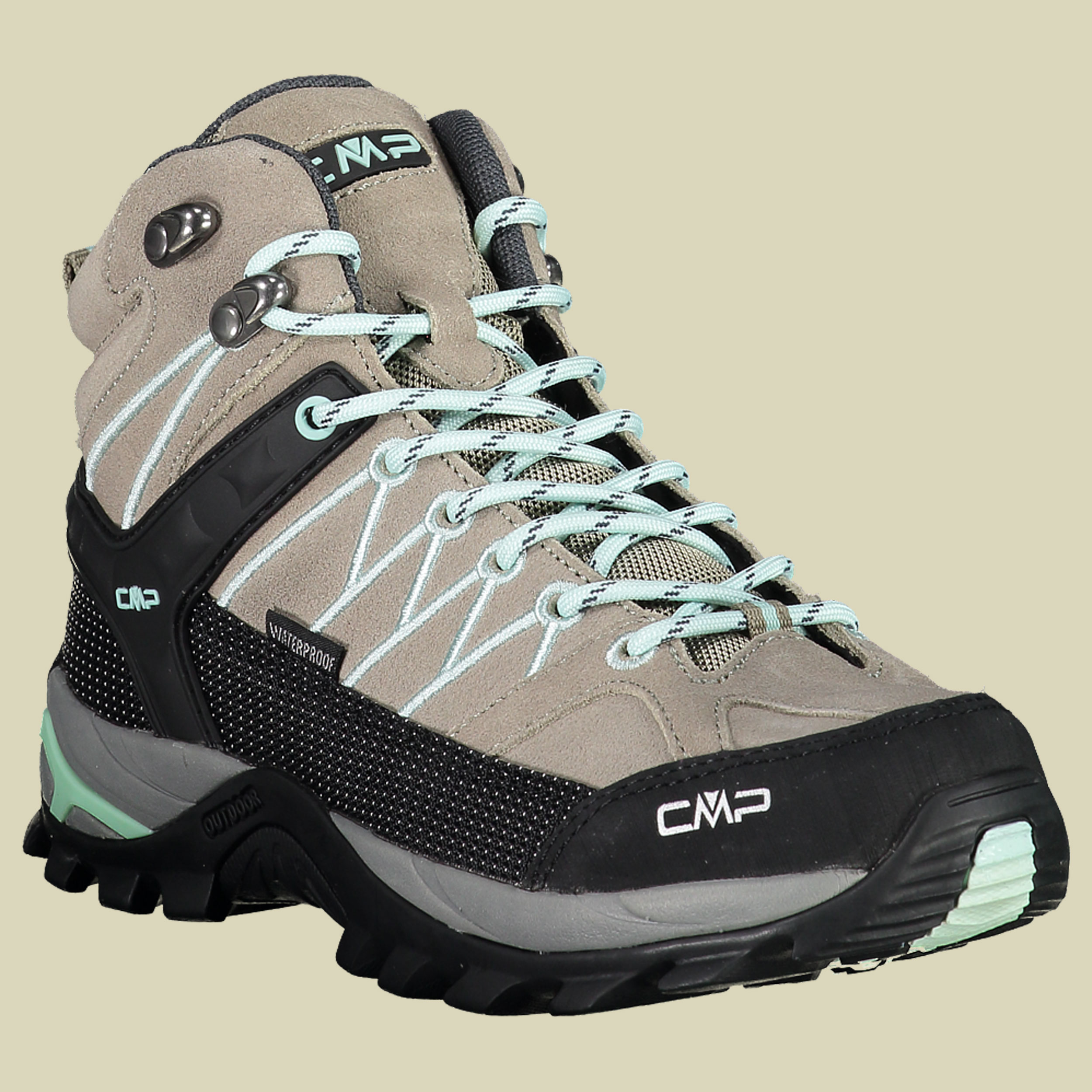 Rigel Mid WMN Trekking Shoes WP Women Größe 37 Farbe 03PG_sand-malva