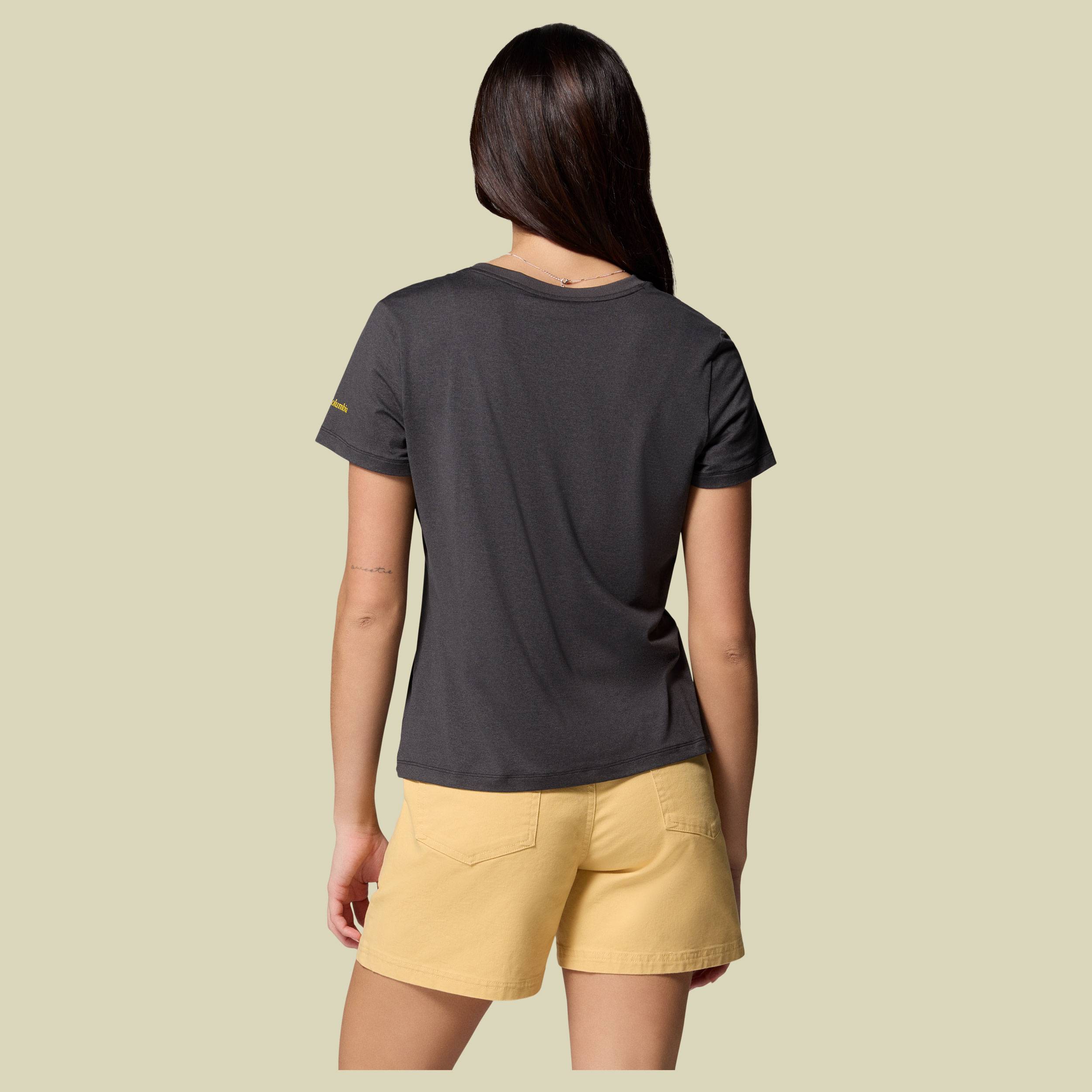 Parsons Point SS Scoop Tee Women XL schwarz - black heather, canopy view