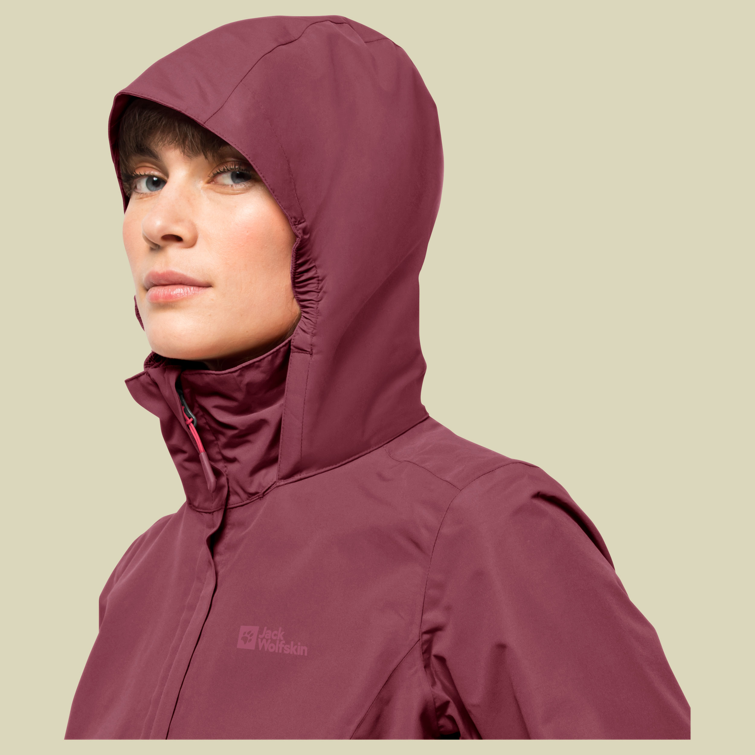Stormy Point 2L Jacket Women Größe XL Farbe sangria red