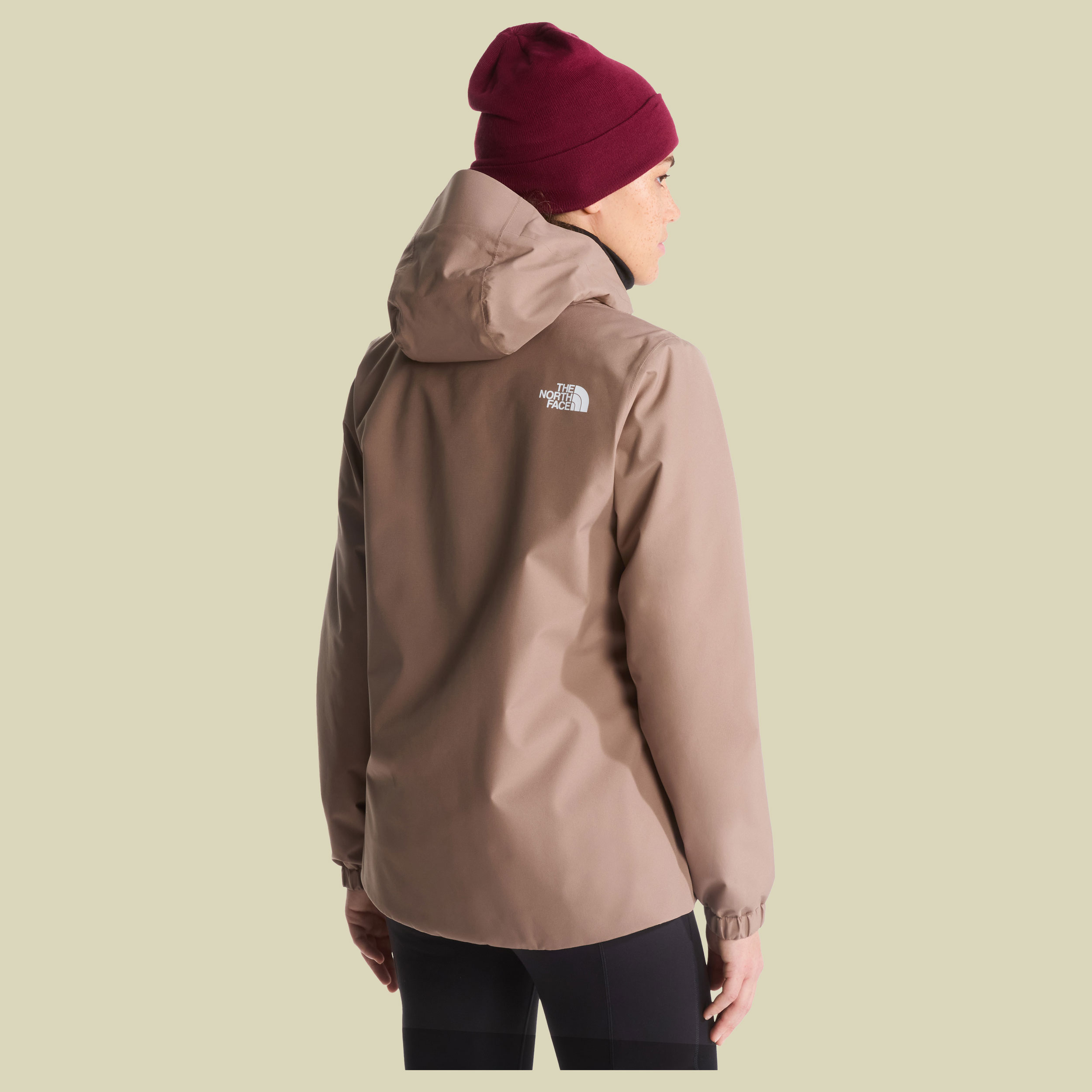 Quest Mono Jacket Women L beige - garnet