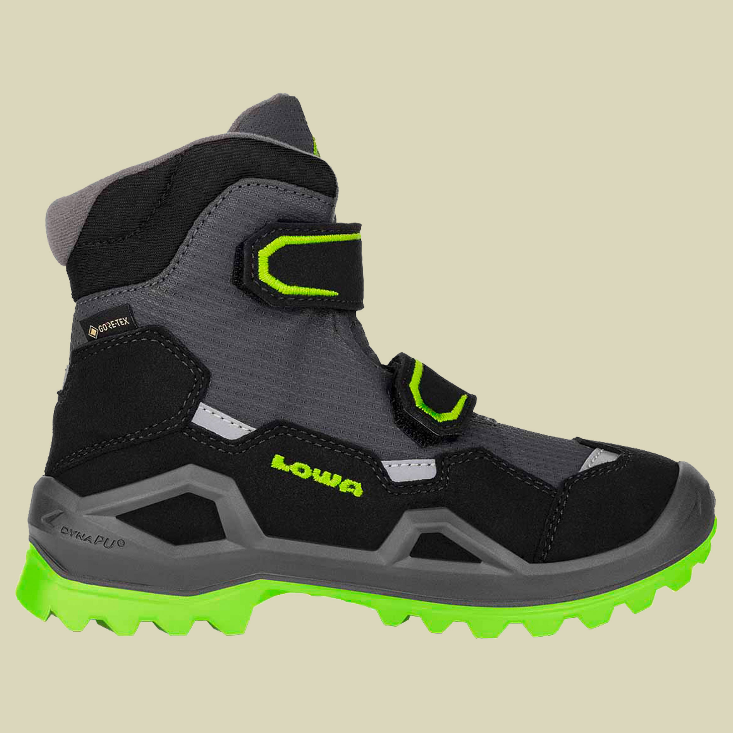 Milo Evo GTX MID Kids 35 grau - limone/grau