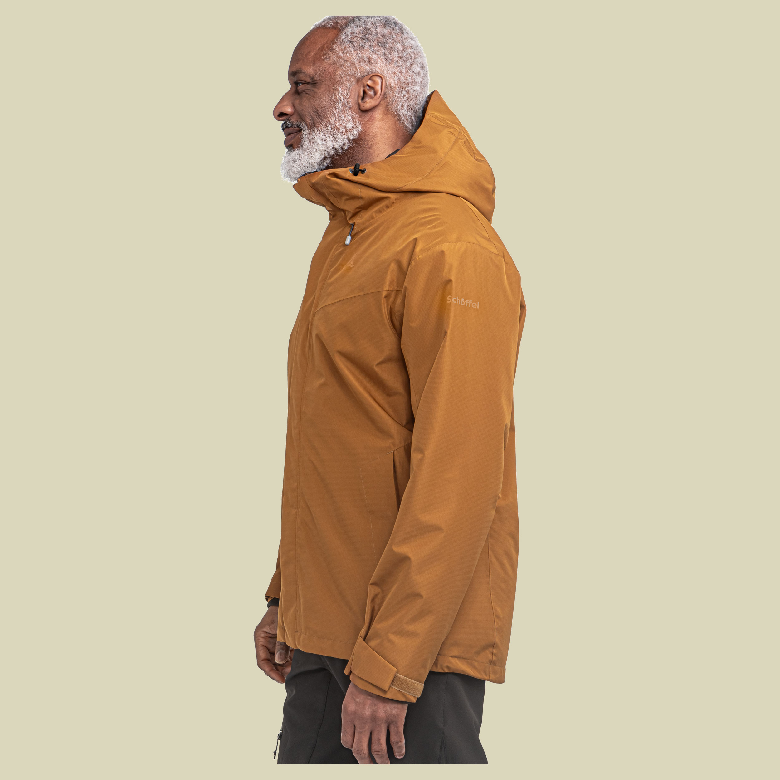 3in1 Jacket Style Okere Men 58 braun - caramel