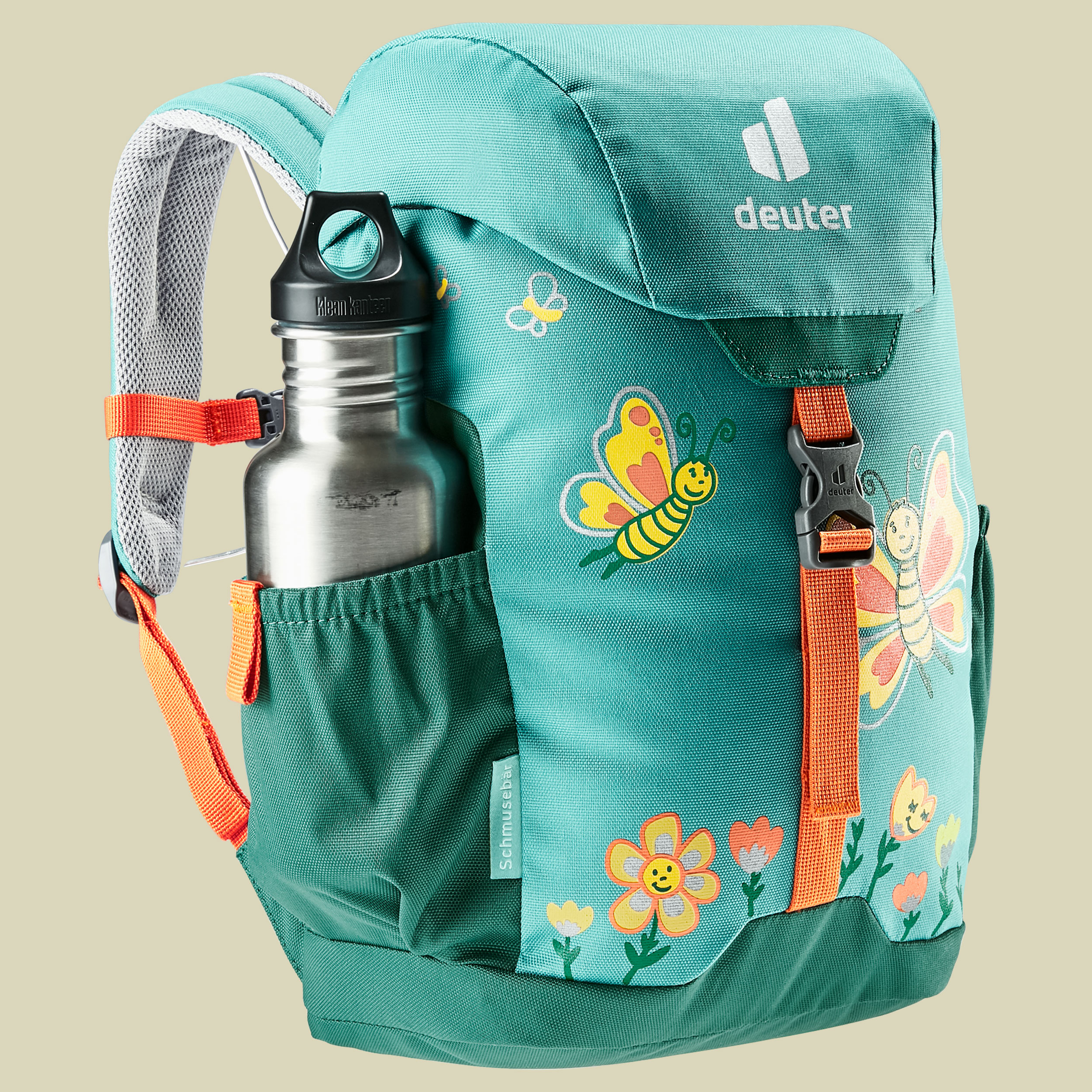 Schmusebär Kids Größe 8 L Farbe dustblue-alpinegreen