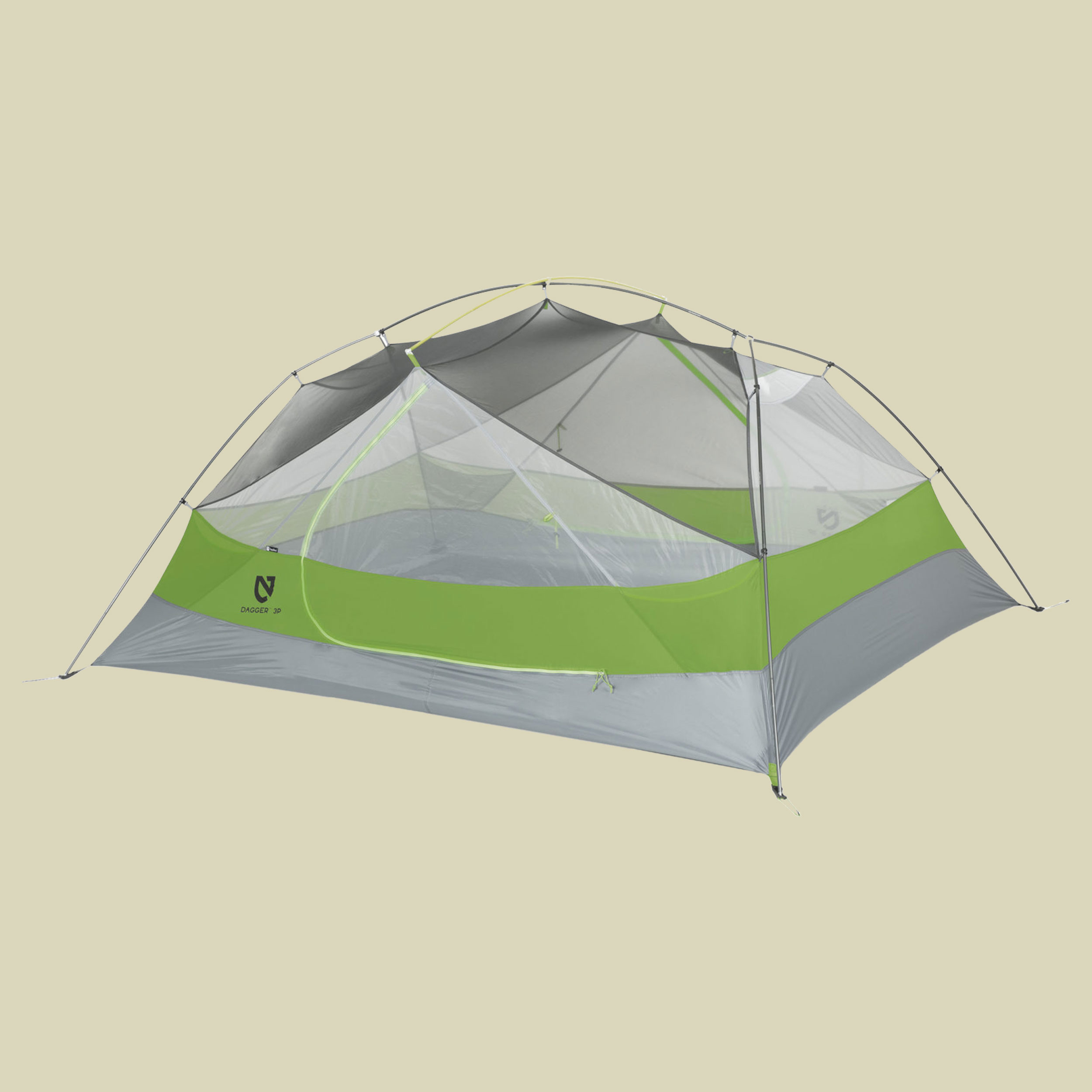 Dagger 3P 3-Personen Zelt Farbe birch leaf