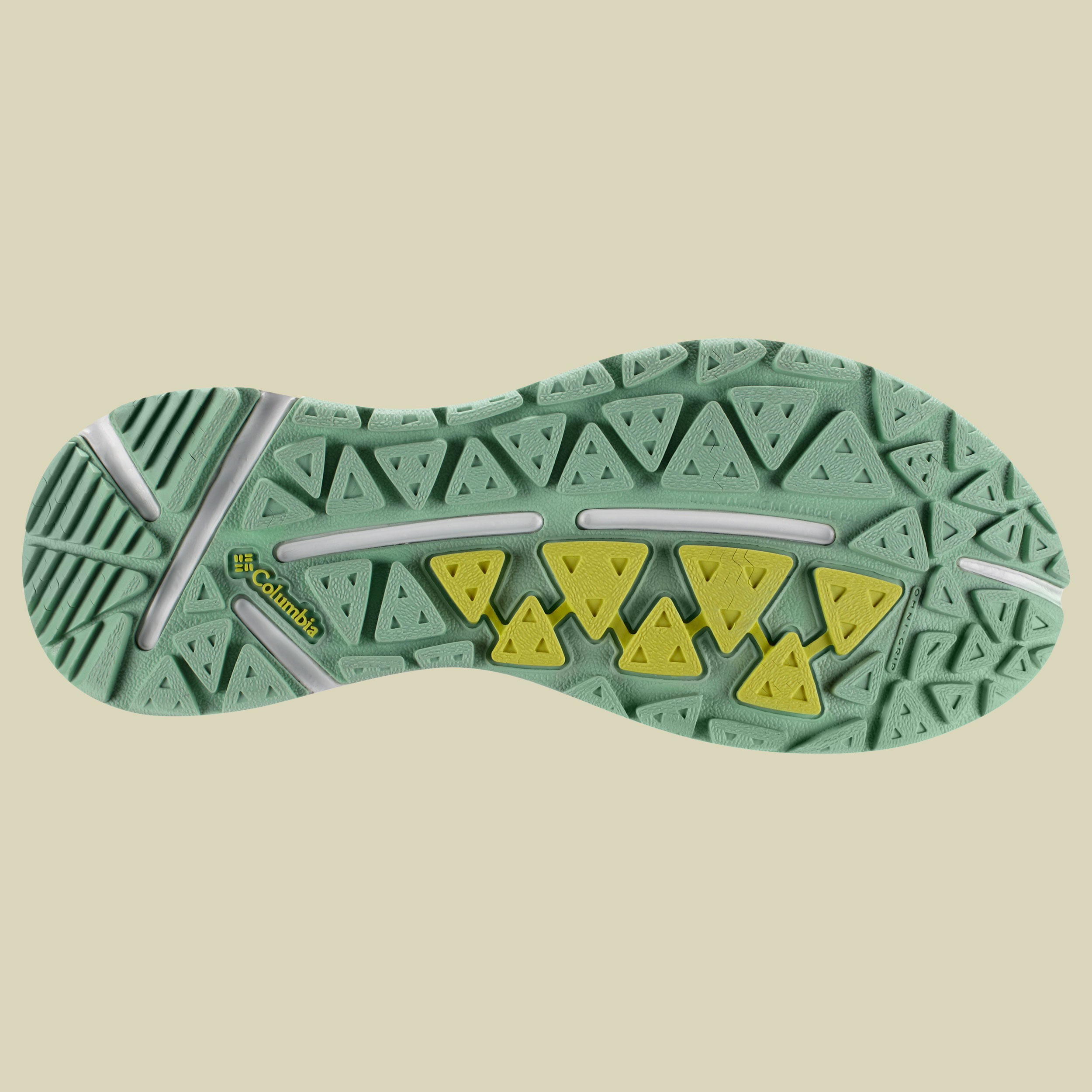 Drainmaker III Women Größe UK 4 Farbe cool grey - fresh kiwi