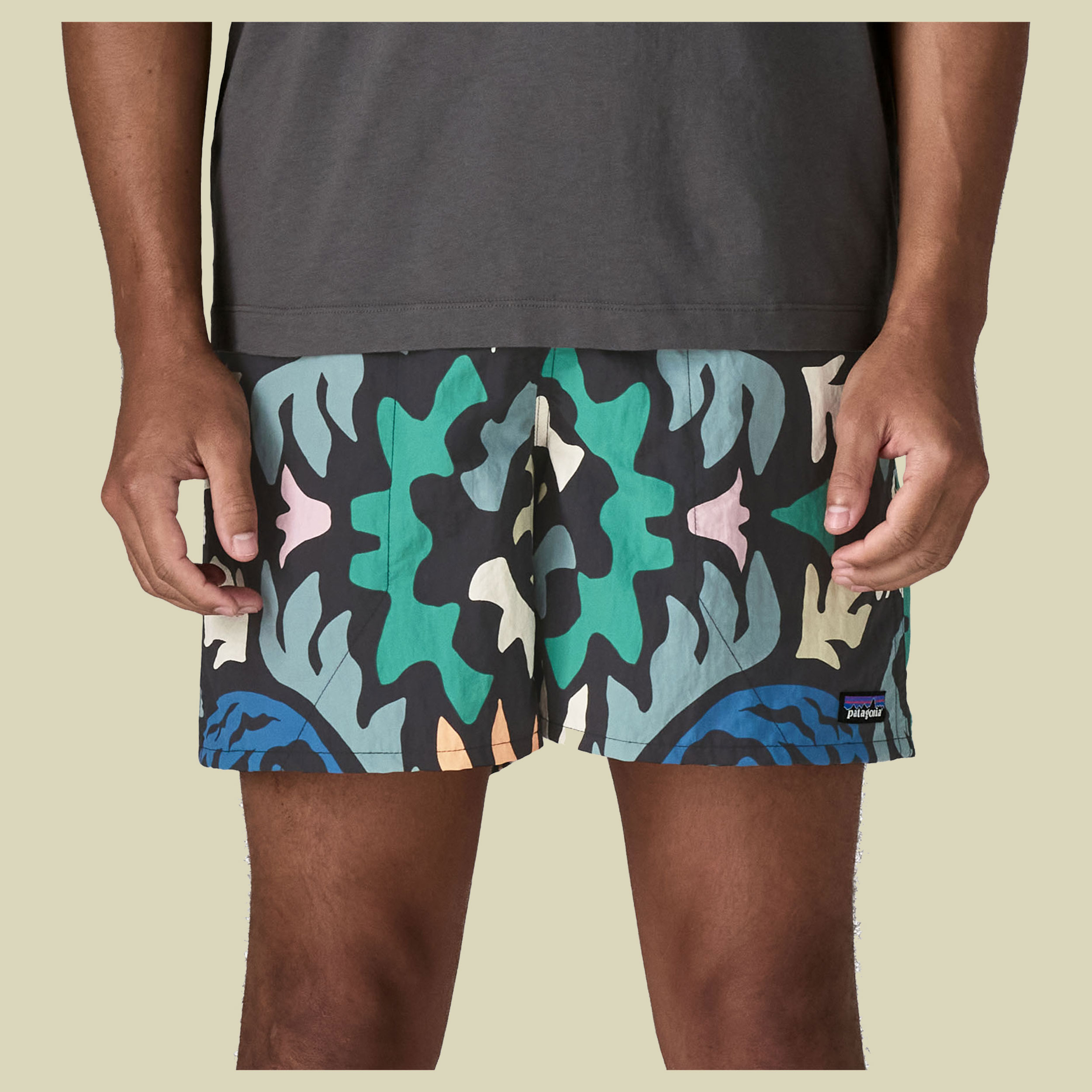 Baggies Shorts - 5 in. Men schwarz S - Kaleido: Black