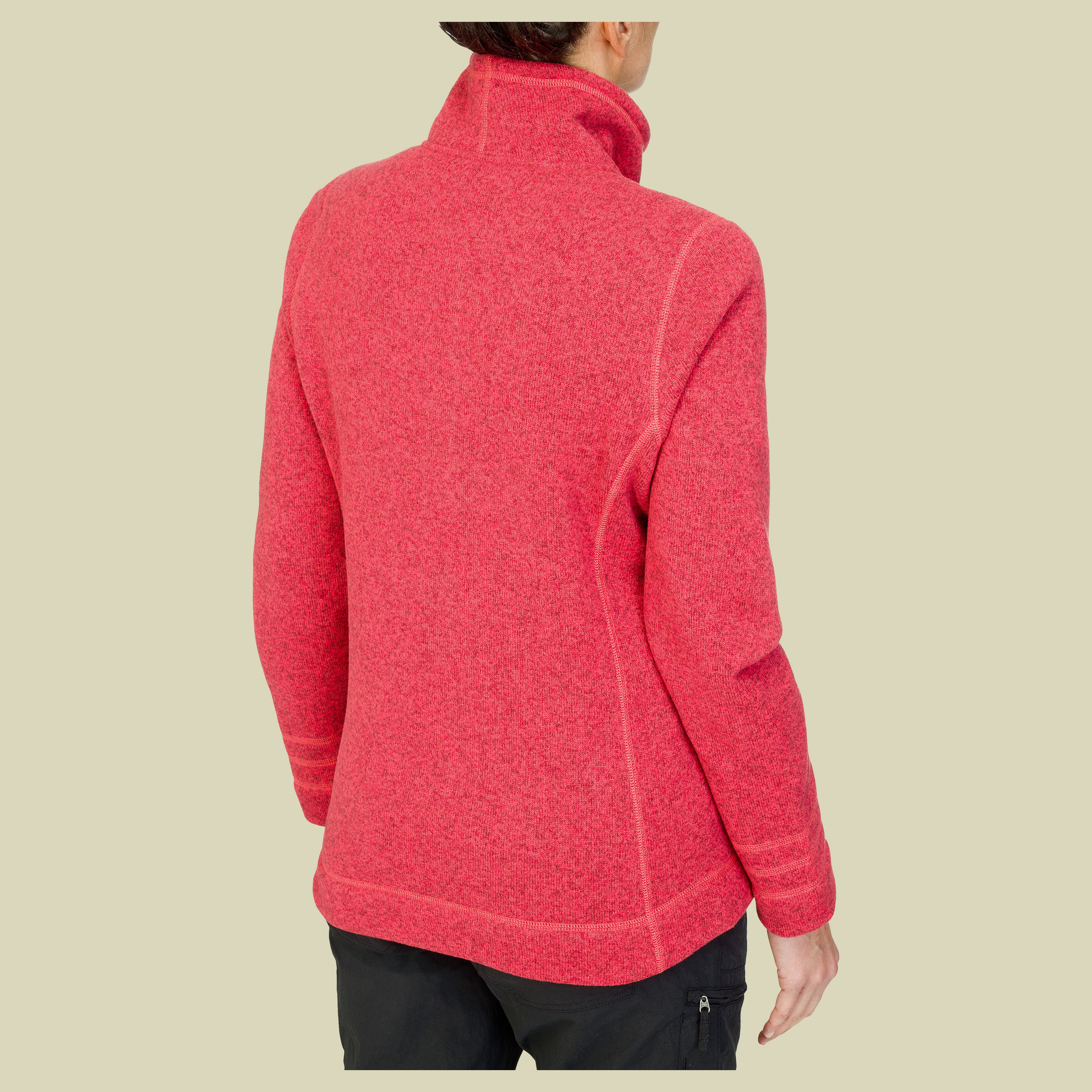 Crescent Sunset Full Zip Women Größe XS Farbe rambutan pink heather