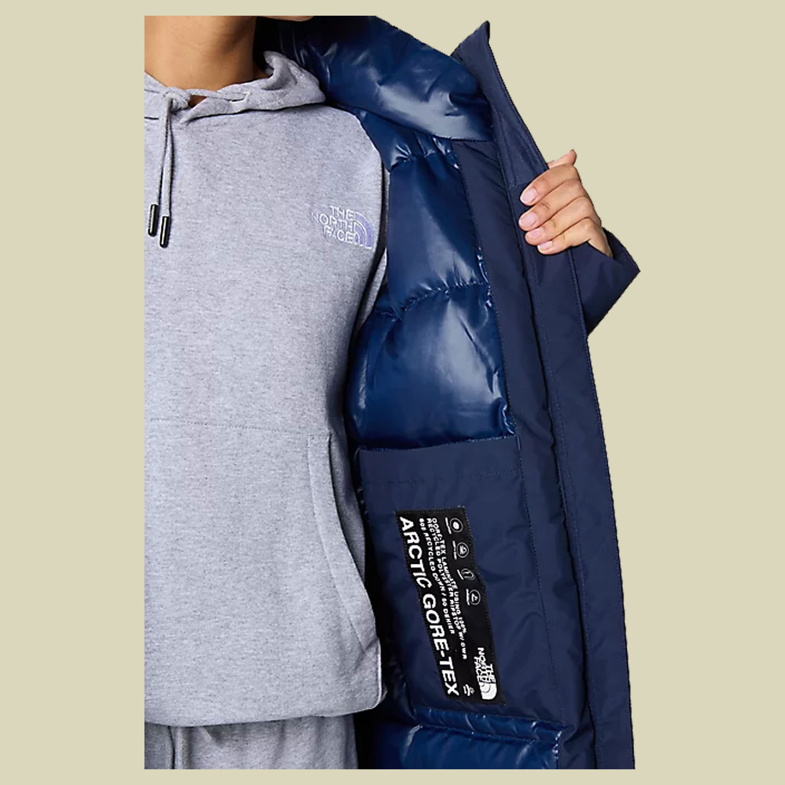 The North Face Arctic Parka Women Daunenmantel Damen naturzeit